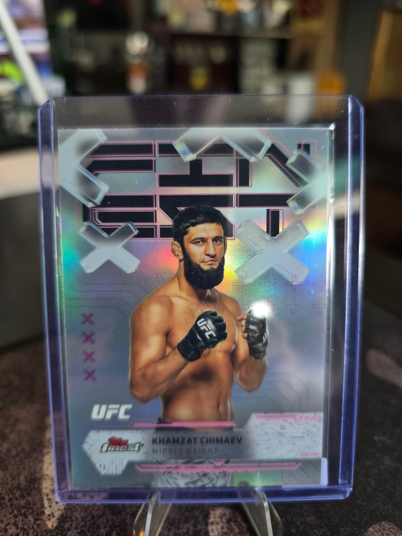 Topps UFC Finest 2025 - Khamzat Chimaev - 24 - Common