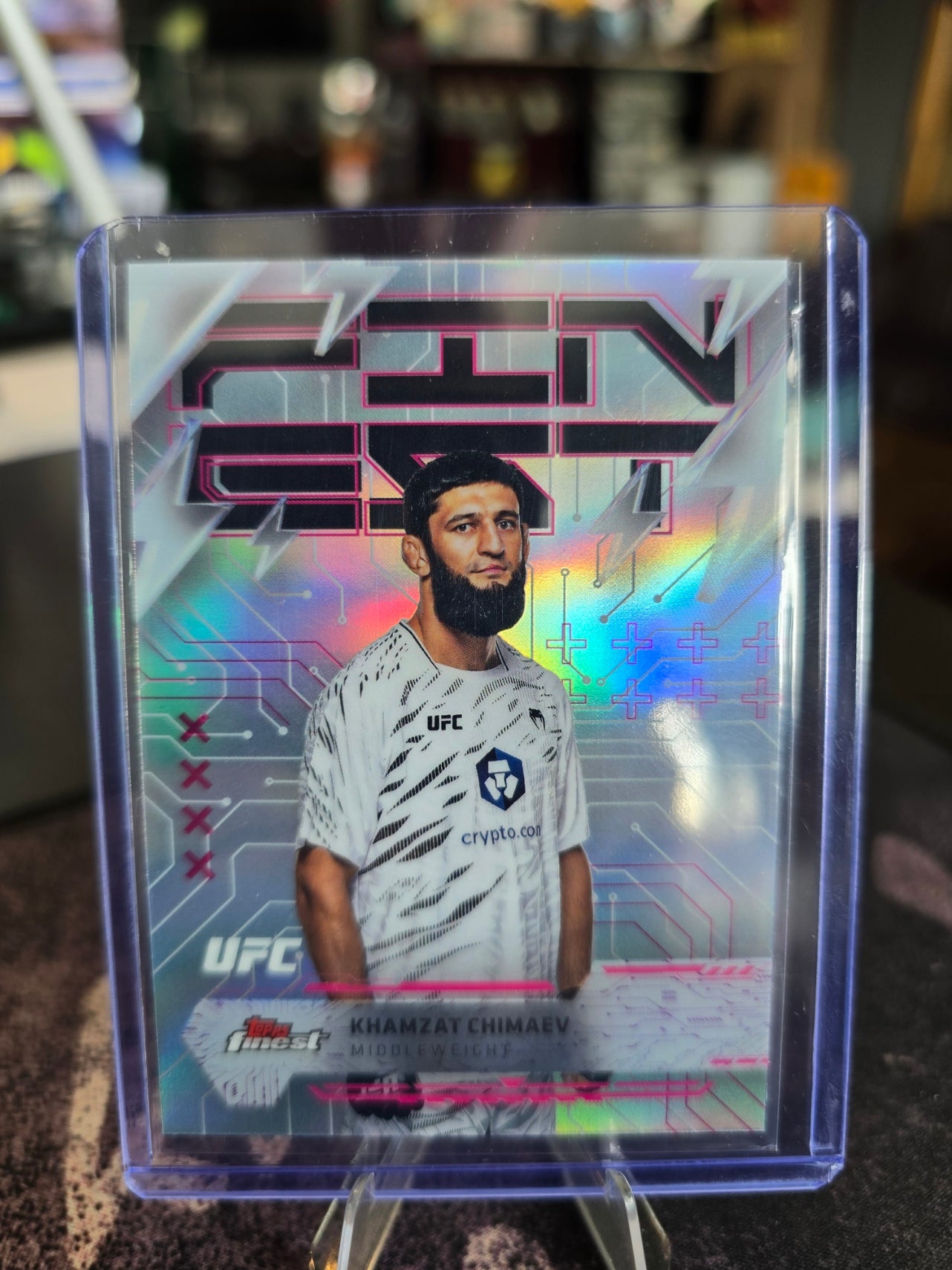 Topps UFC Finest 2025 - Khamzat Chimaev - 260 - Rare 