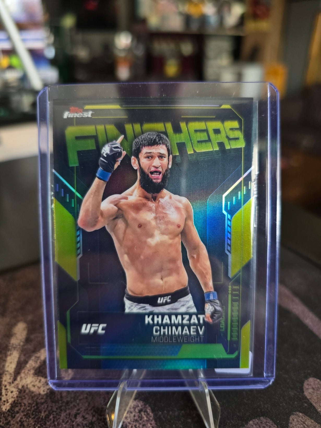 Topps UFC Finest 2025 - Khamzat Chimaev - FN-4 - Finishers