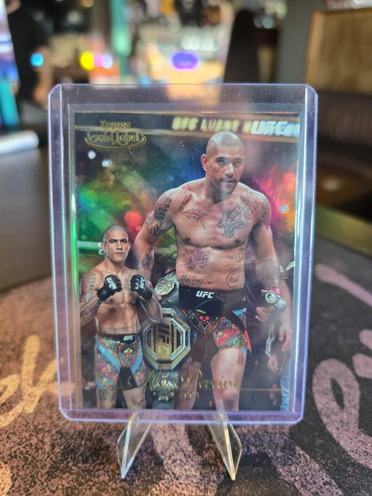 Topps UFC Gold Label 2024 - Alex Pereira 81 - Class 1