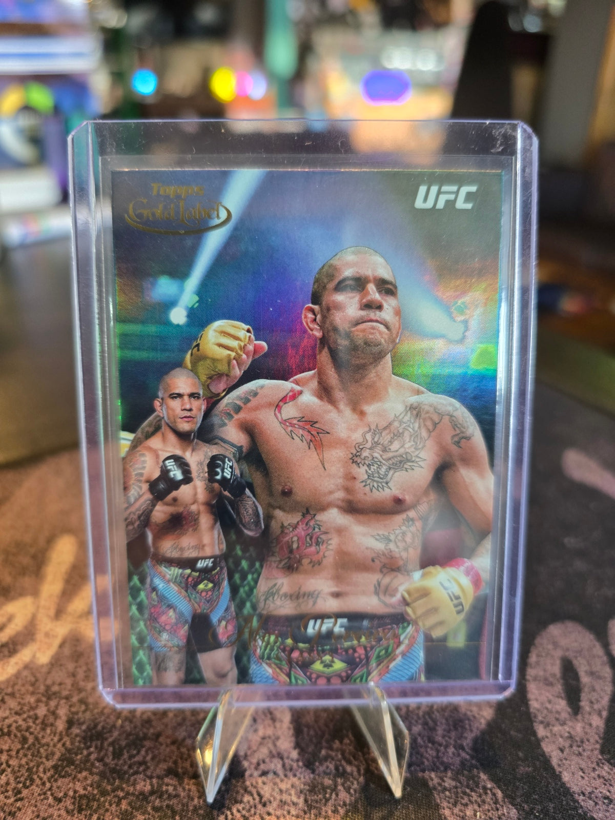 Topps UFC Gold Label 2024 - Alex Pereira 81 - Class 3