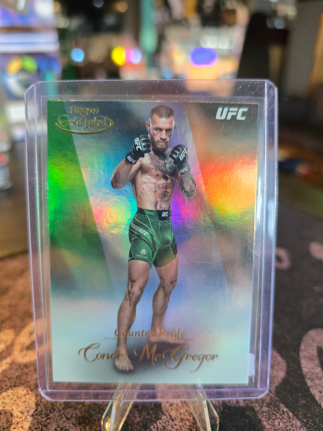 Topps UFC Gold Label 2024 - Conor McGregor CP-2 - Country Pride