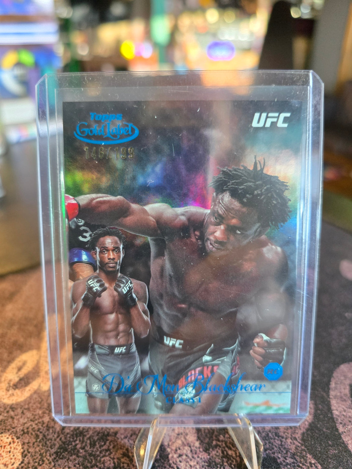 Topps UFC Gold Label 2024 - Da' Mon Blackshear RC Rookie 52 - Class 1 - 146/199
