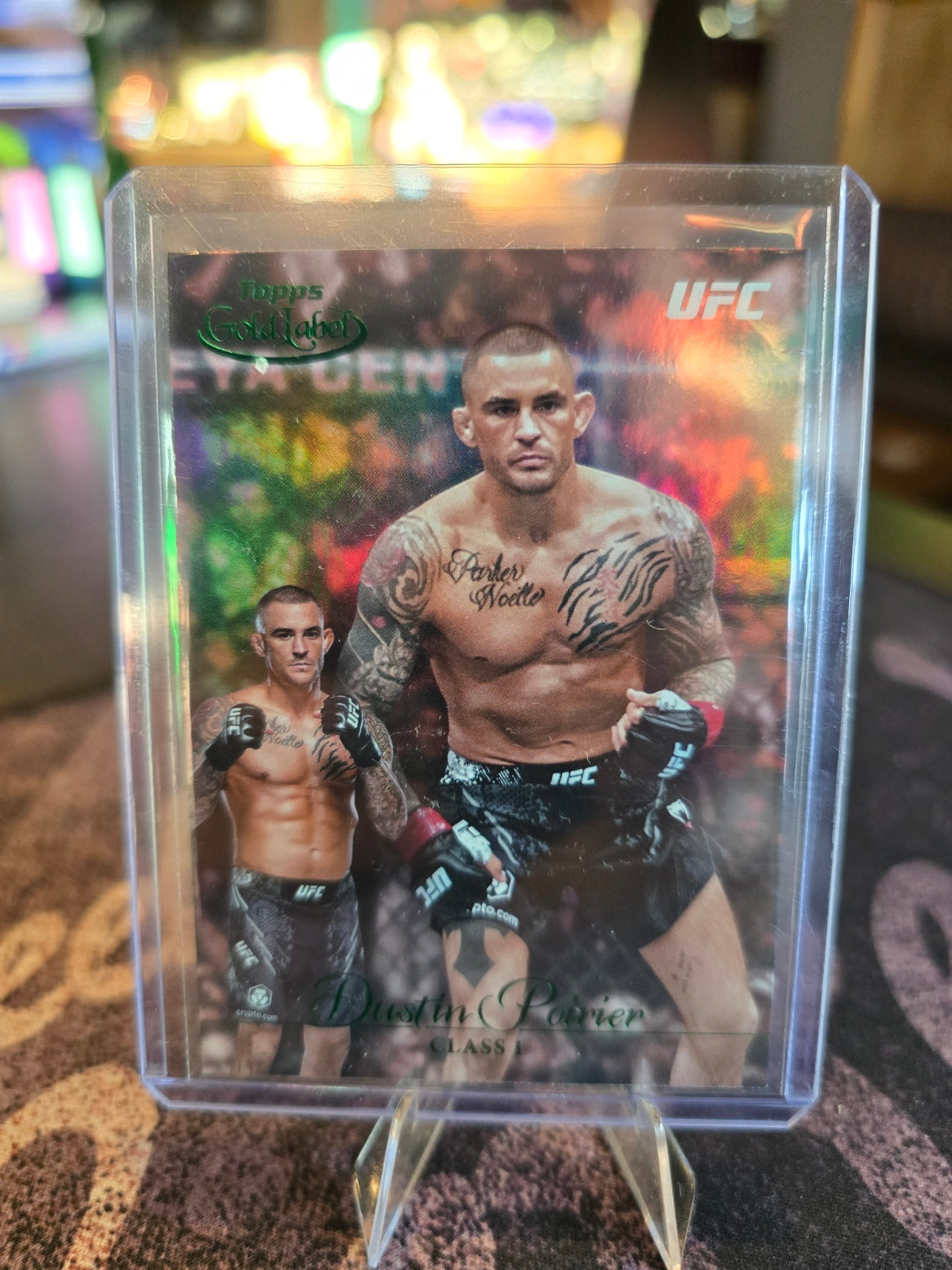 Topps UFC Gold Label 2024 - Dustin Poirier 15 - Class 1