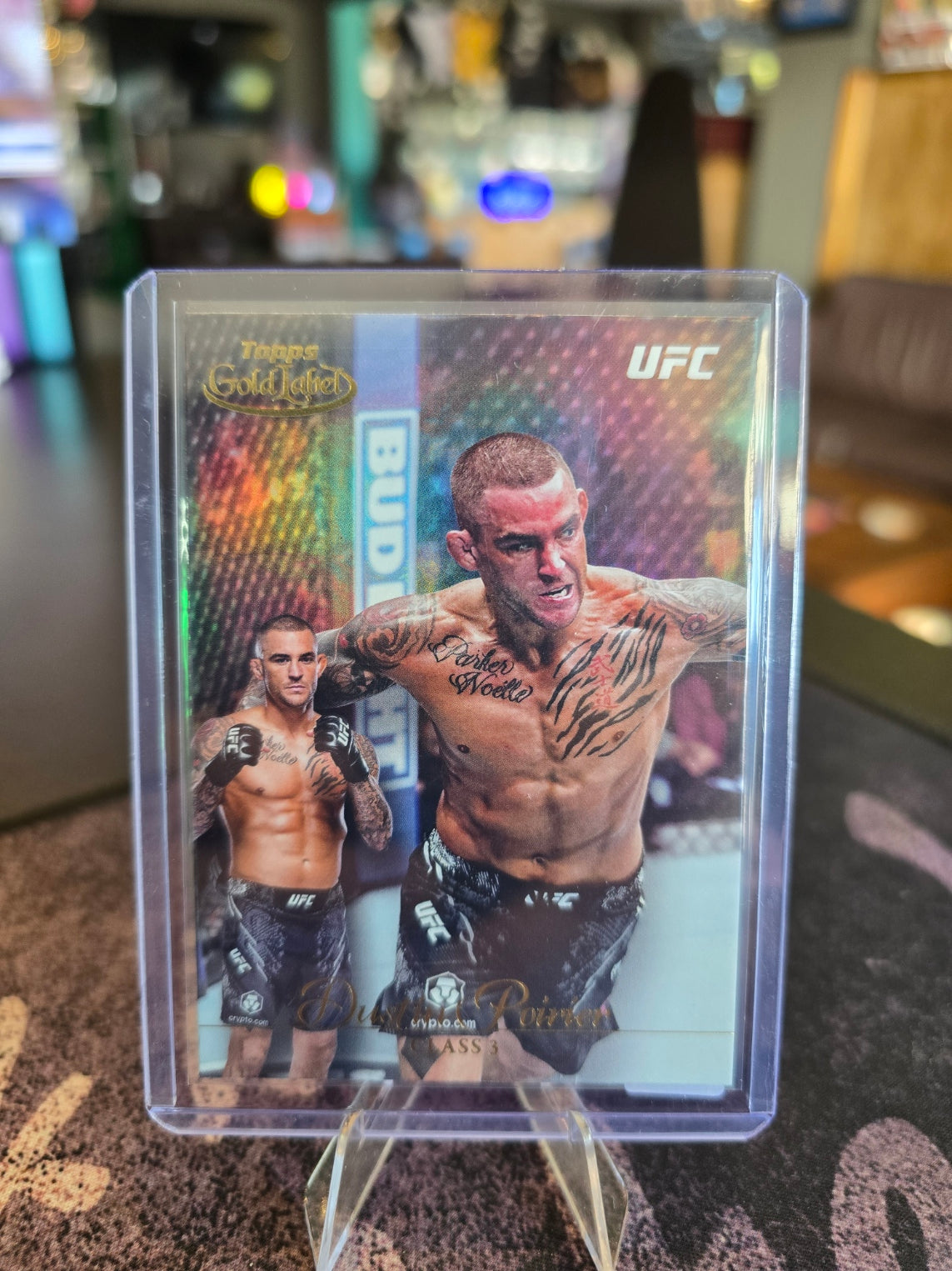 Topps UFC Gold Label 2024 - Dustin Poirier 15 - Gold Class 3