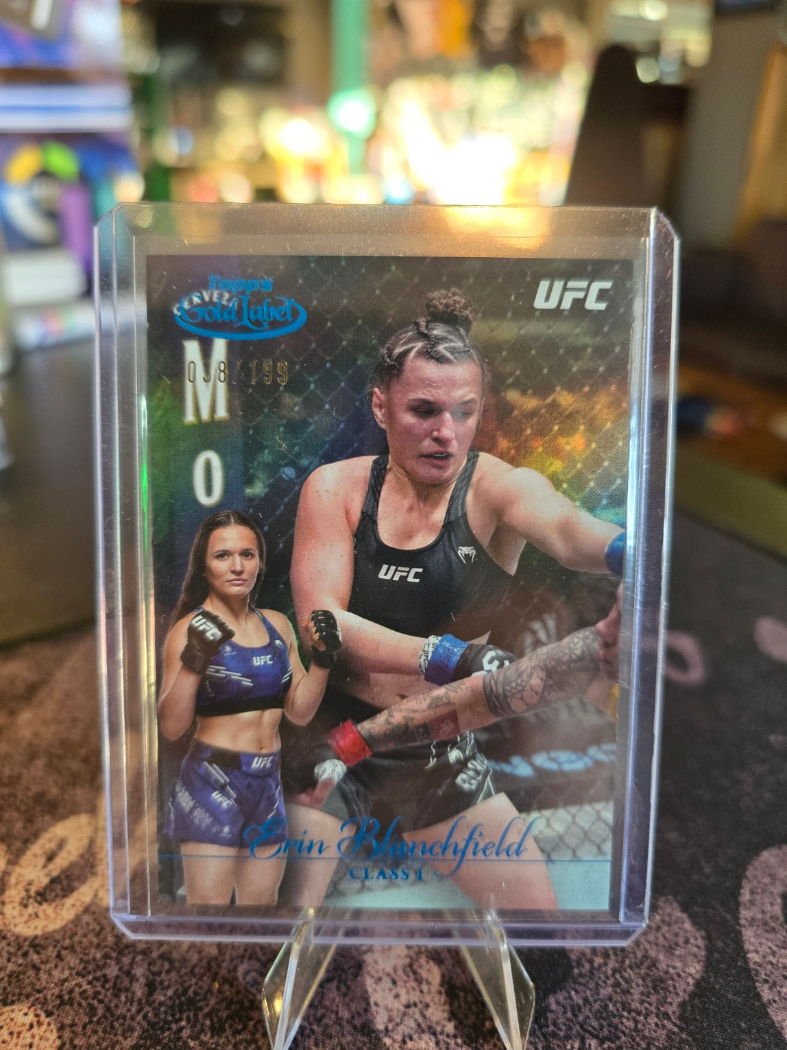 Topps UFC Gold Label 2024 - Erin Blanchfield 35 - Class 1 - 038/199