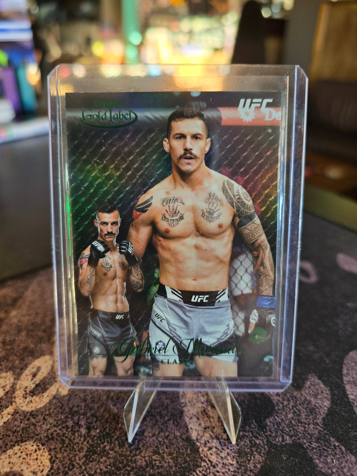 Topps UFC Gold Label 2024 - Gabriel Miranda 82 RC Rookie -Class 2