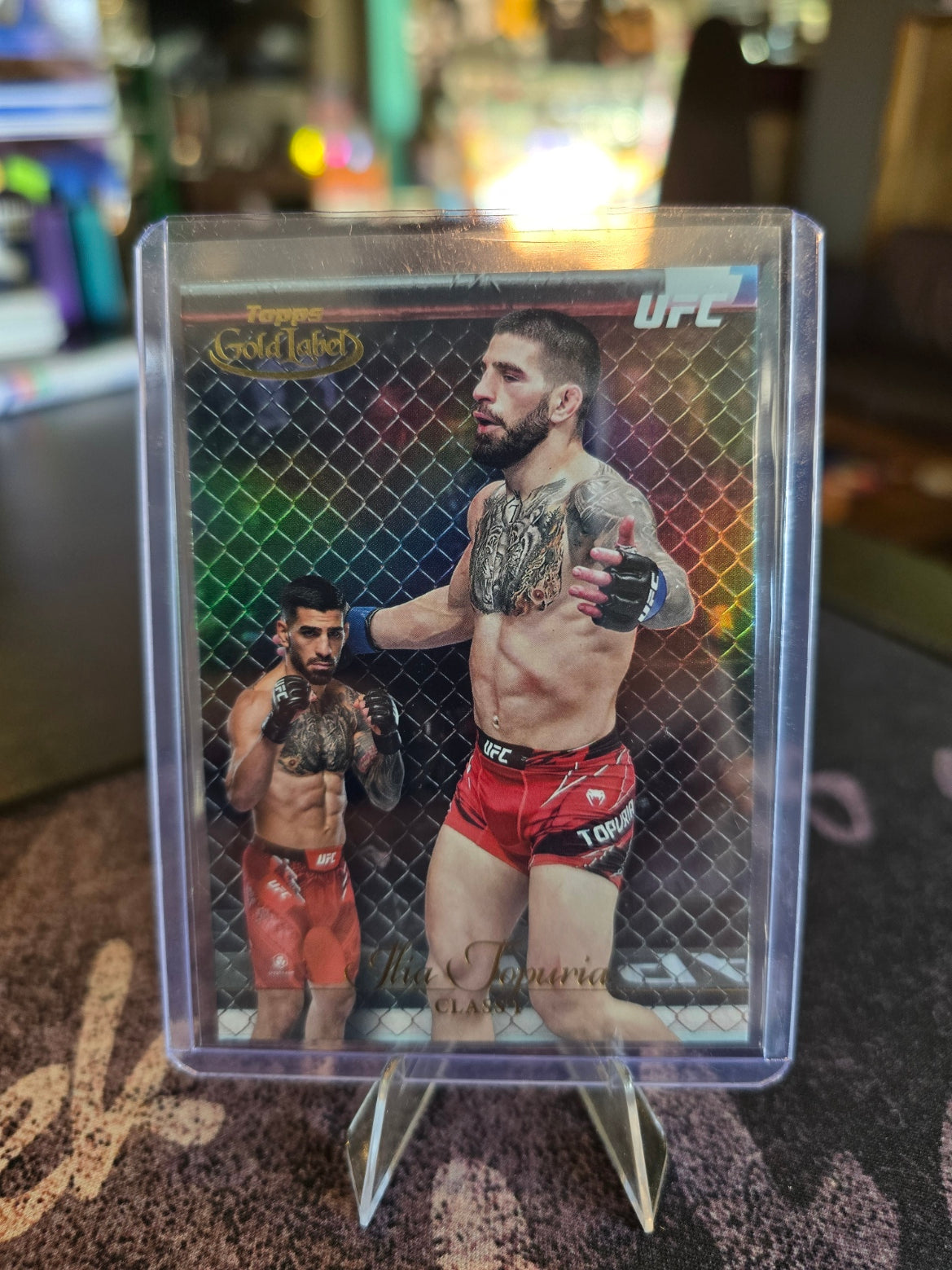 Topps UFC Gold Label 2024 - Ilia Topuria 8 - Class 1