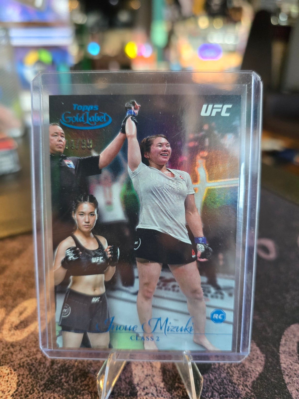 Topps UFC Gold Label 2024 - Inoue Mizuki RC Rookie 62 - Class 2 - 44/99