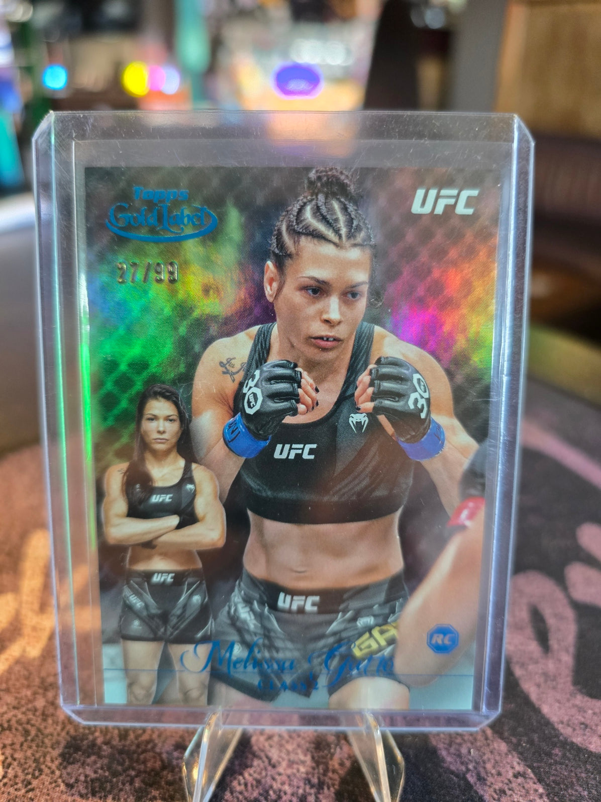 Topps UFC Gold Label 2024 - Melissa Gatto 57 RC Rookie - Class 1 - 27/99