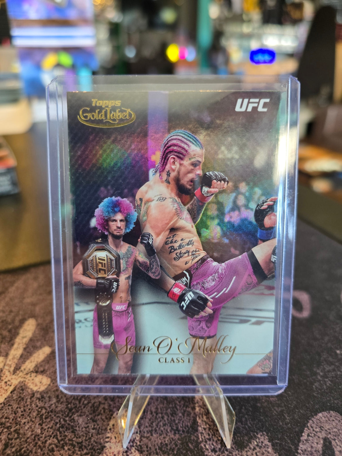 Topps UFC Gold Label 2024 - Sean O'Malley 47 - Gold Class 1