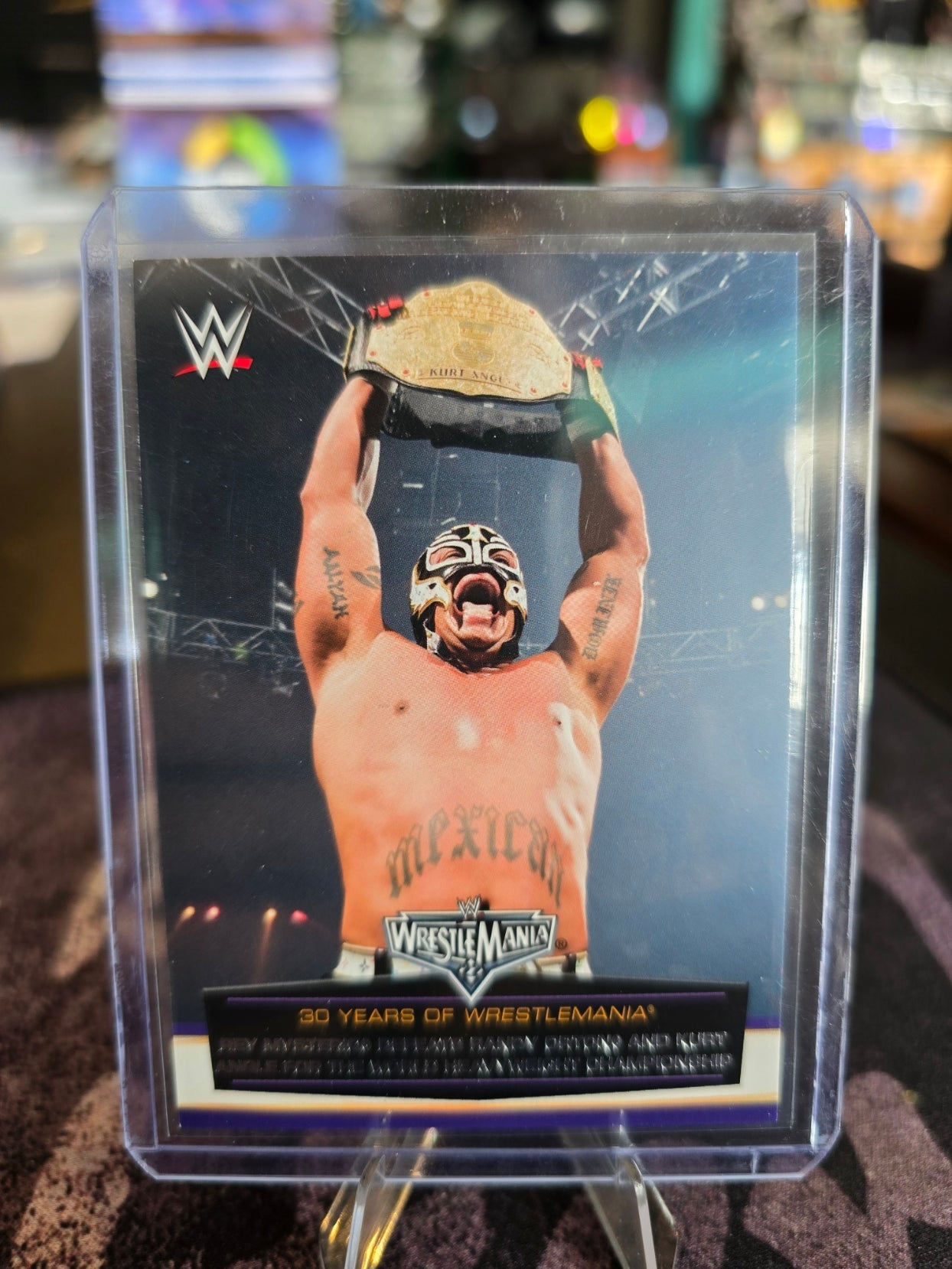 Topps WrestleMania WWE - Rey Mysterio 30 Years of WrestleMania 43 of 60