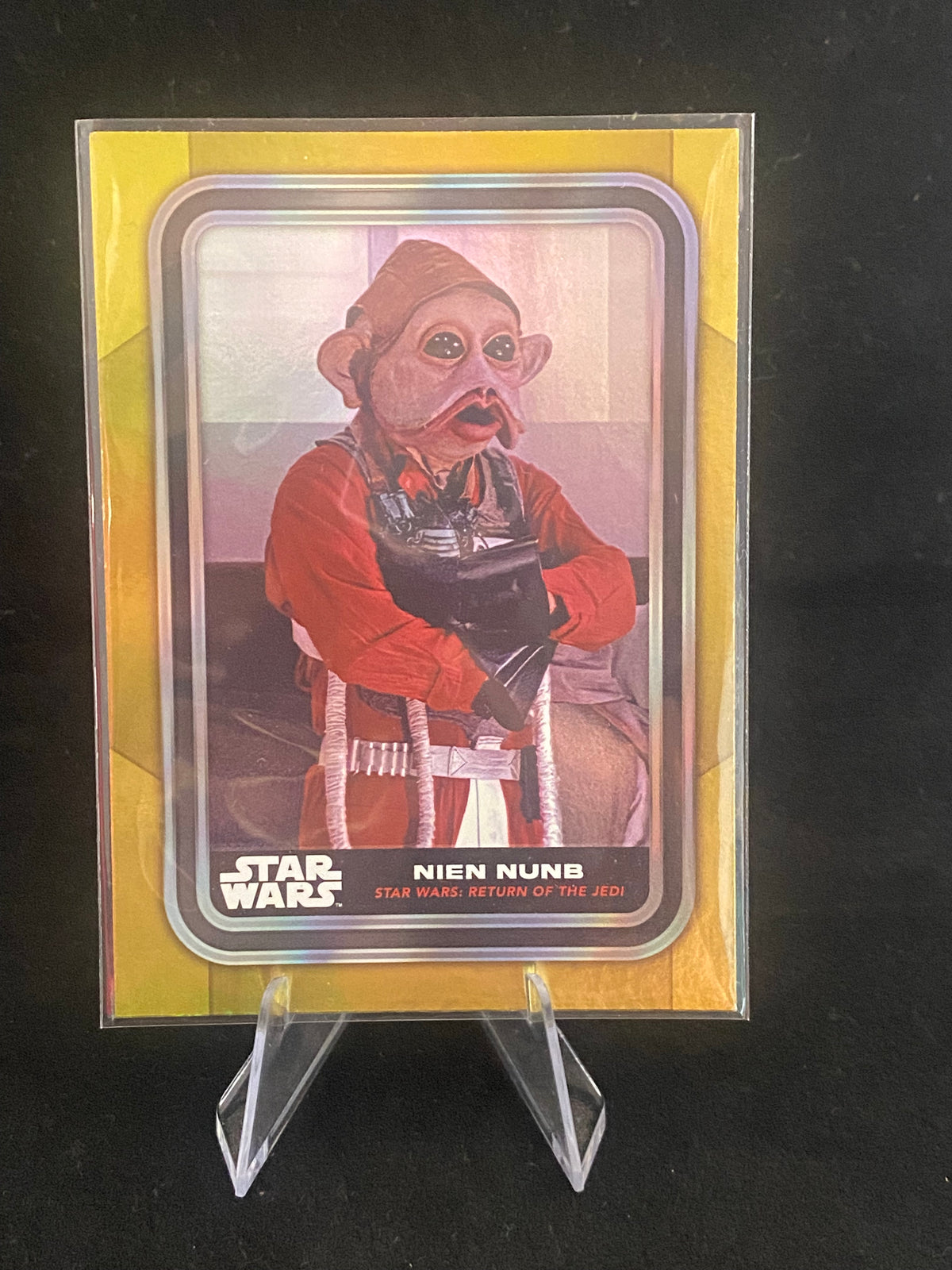 Topps - Star Wars -Nien Nunb - Gold - 83