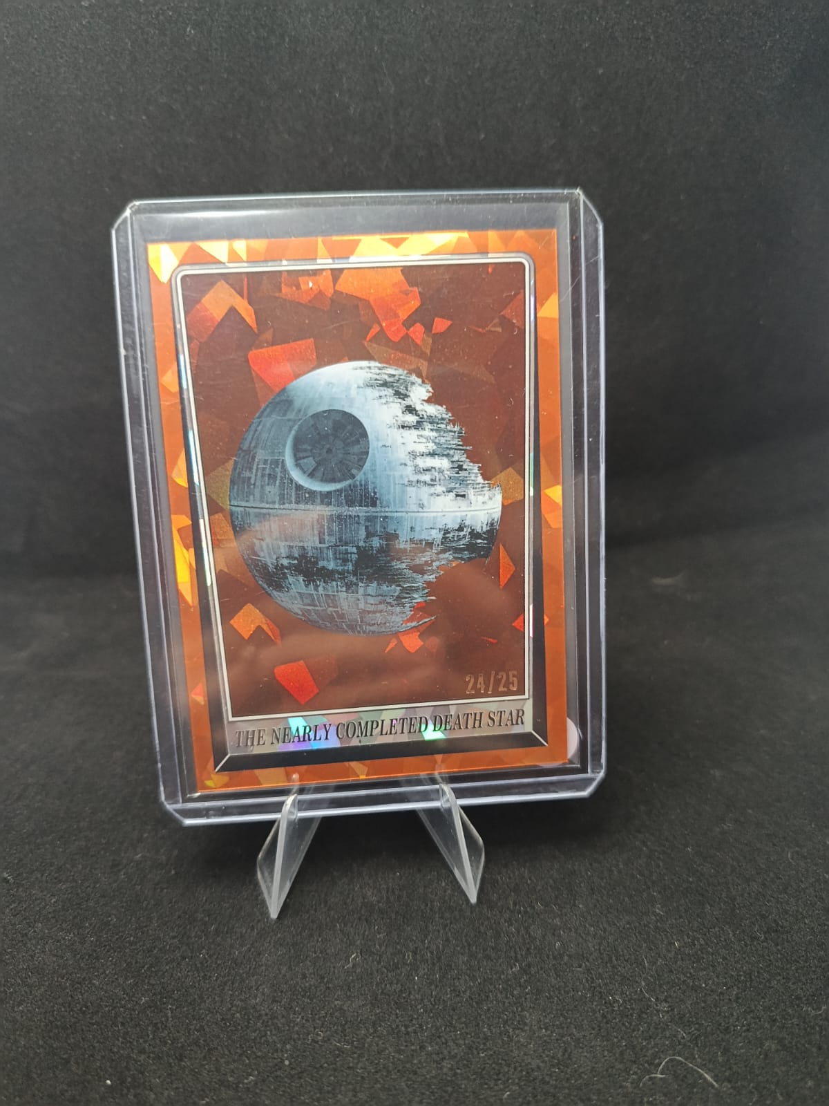 Topps - The Return of the Jedi Star Wars - The Nearly Completed Death Star - 24/25 - 215