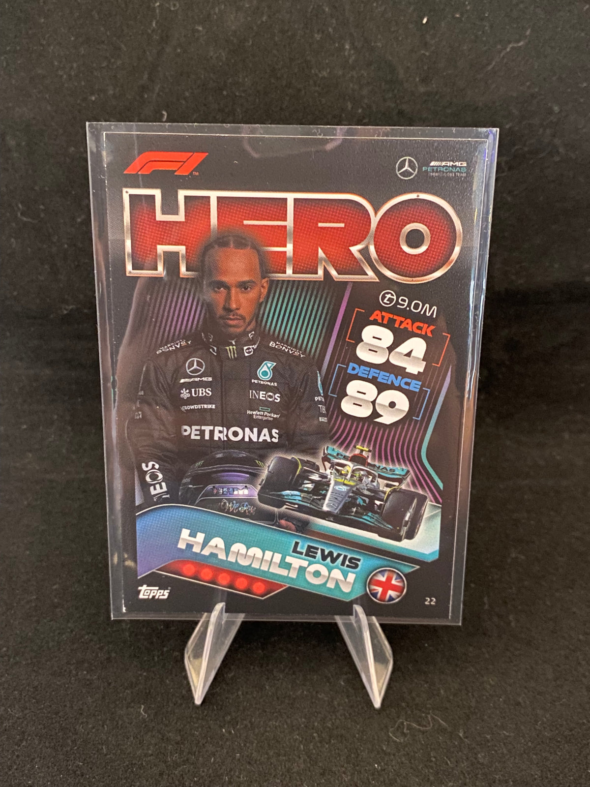 Topps 2022 -Lewis Hamilton - Turbo Attax - Hero - 22