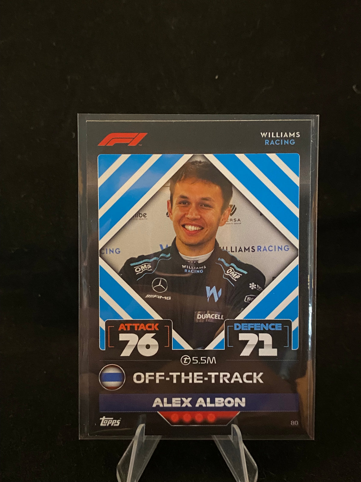 Topps 2022 - Alex Albon - Turbo Attax - Off-The-Track -80