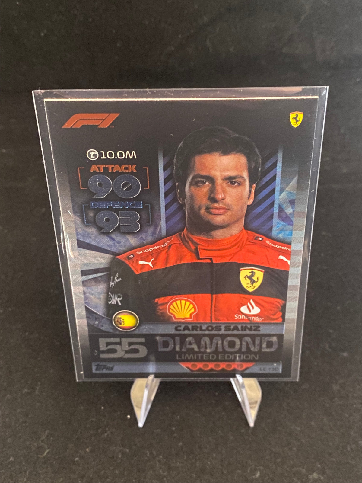 Topps 2022 - Carlos Sainz - Turbo Attax - Diamond Limited Edition - LE13D