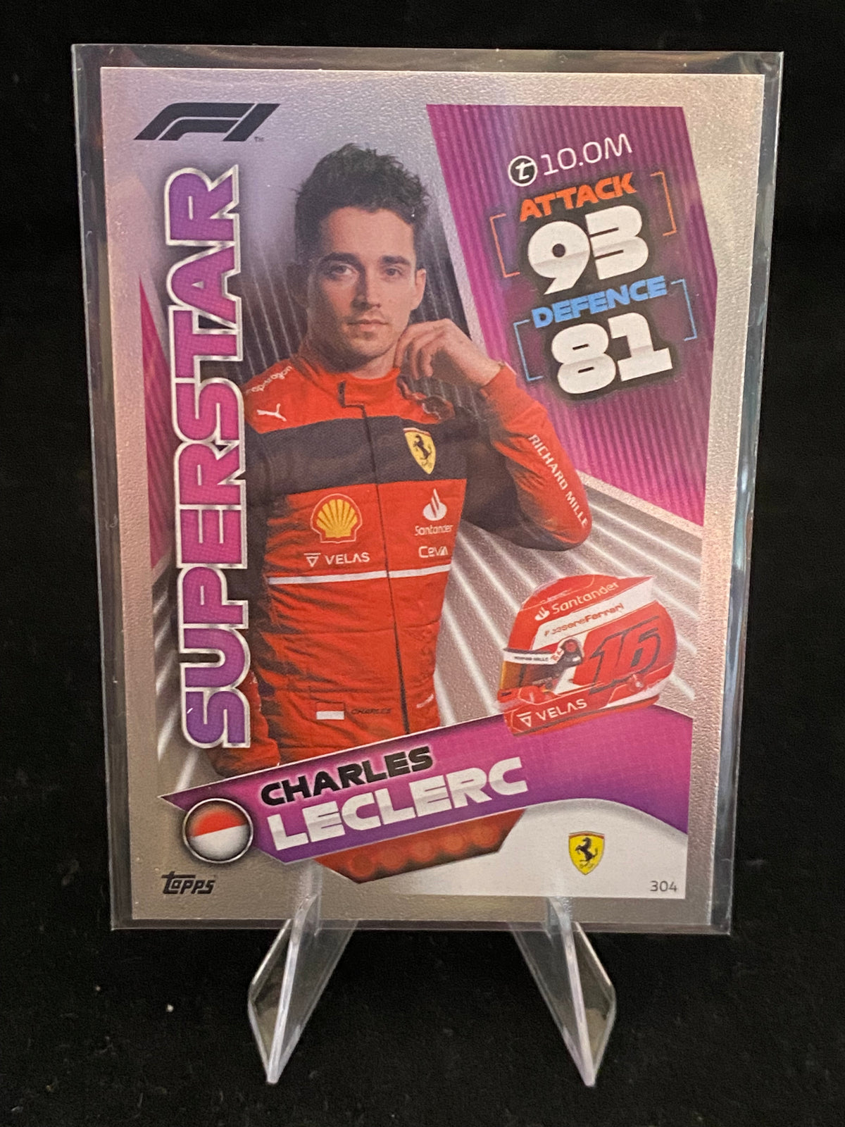 Topps 2022 - Charles Leclerc - Turbo Attax - Super Star - 304