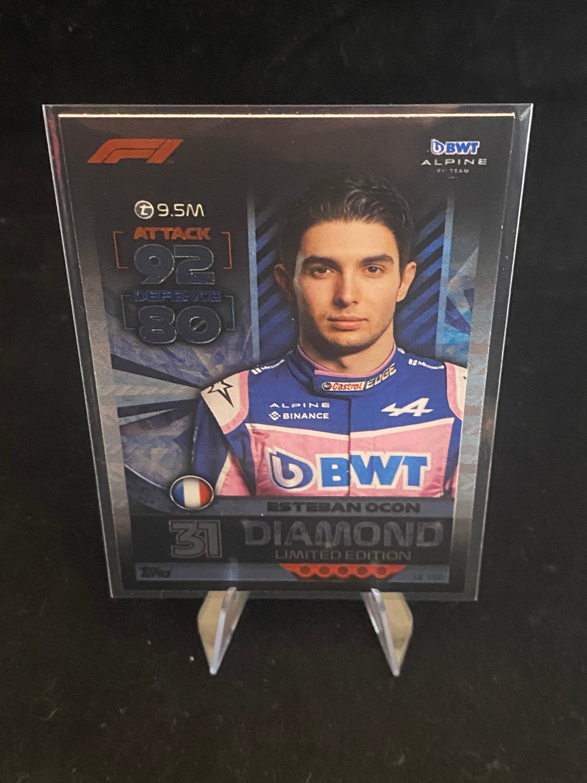 Topps 2022 - Esteban Ocon - Turbo Attax - Diamond Limited Edition - LE150