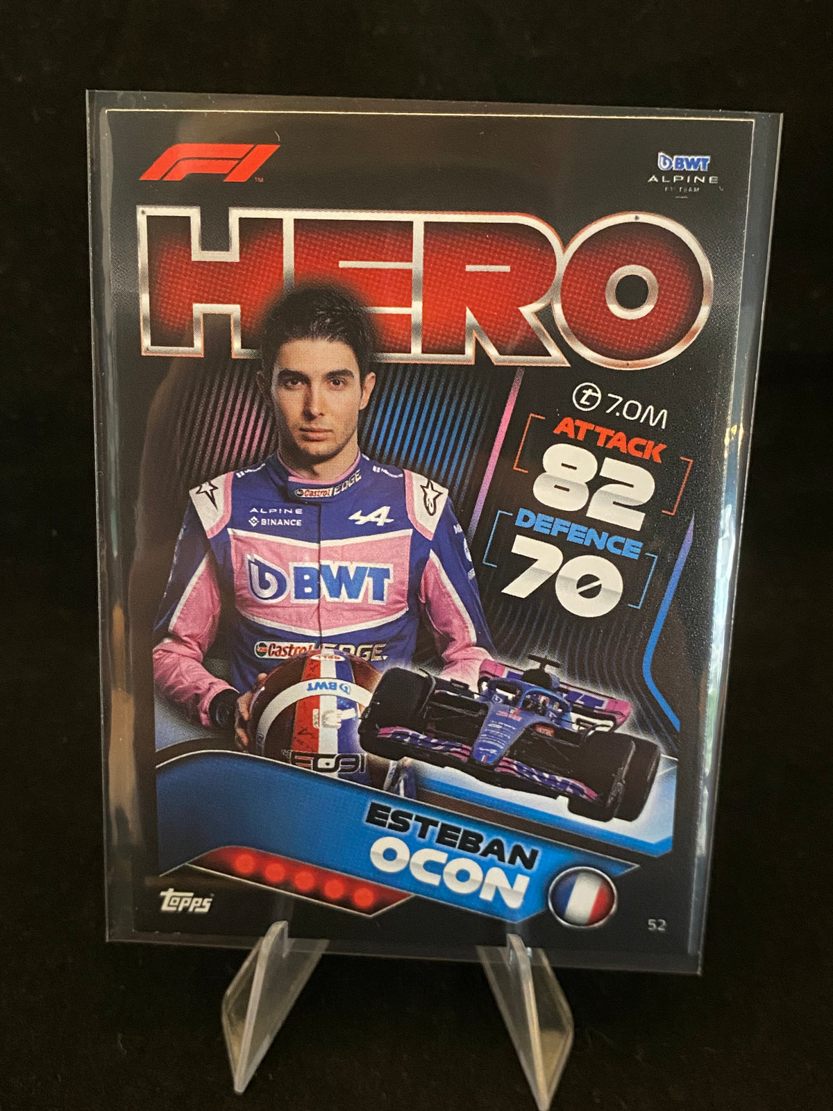 Topps 2022 - Esteban Ocon - Turbo Attax - Hero - 52