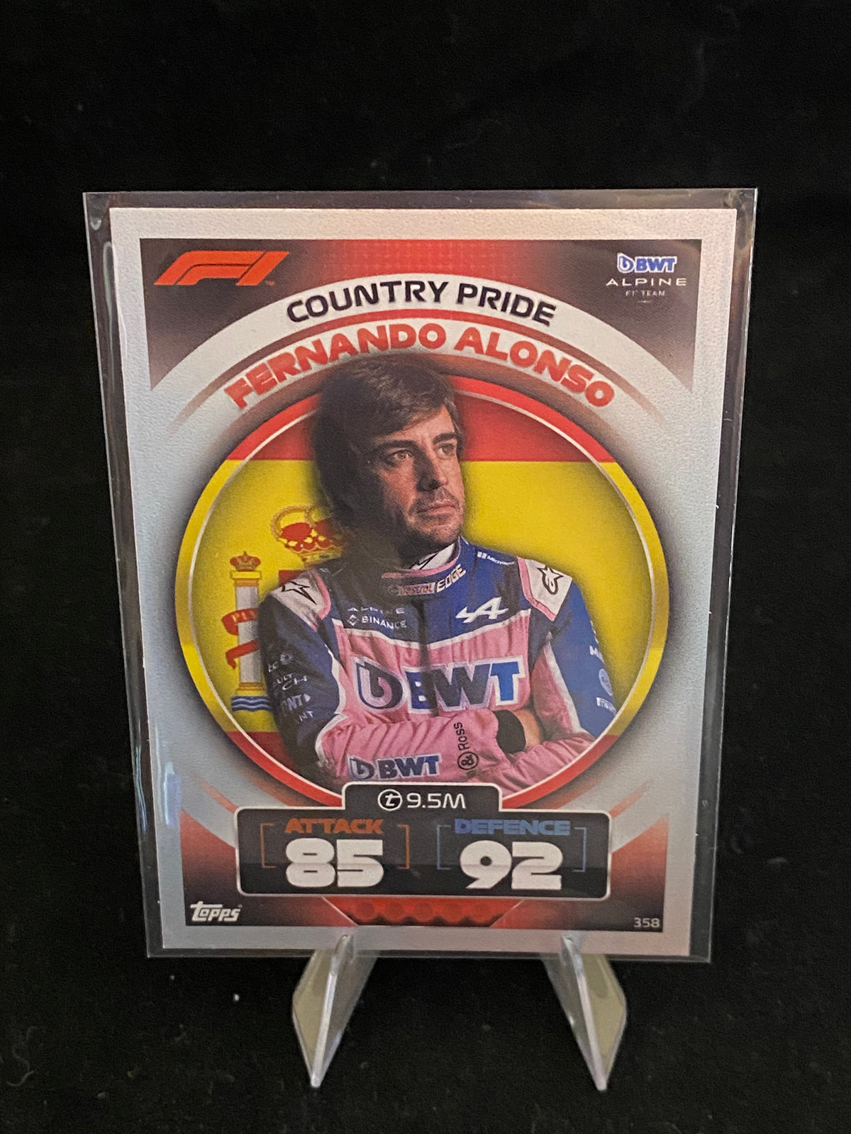 Topps 2022 - Fernando Alonso - Turbo Attax - Country Pride - 358