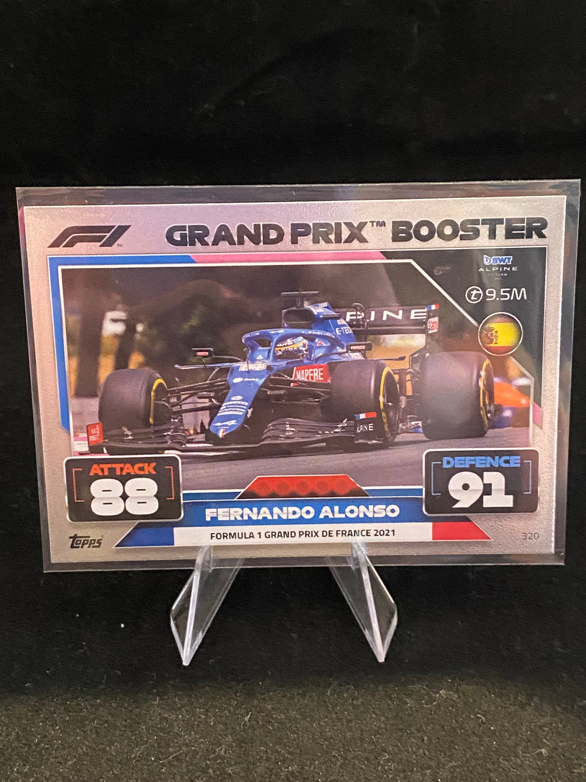 Topps 2022 - Fernando Alonso - Turbo Attax - Grand Prix Booster - 320