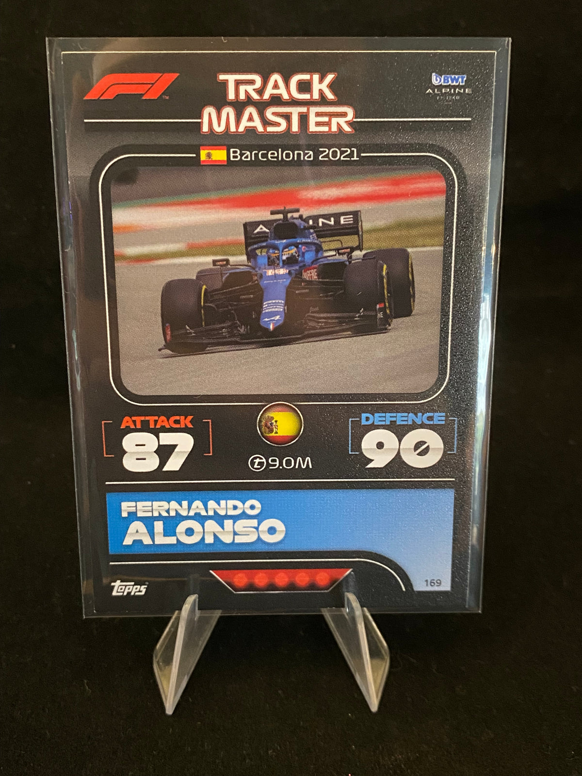 Topps 2022 - Fernando Alonso - Turbo Attax - Track Master - 169