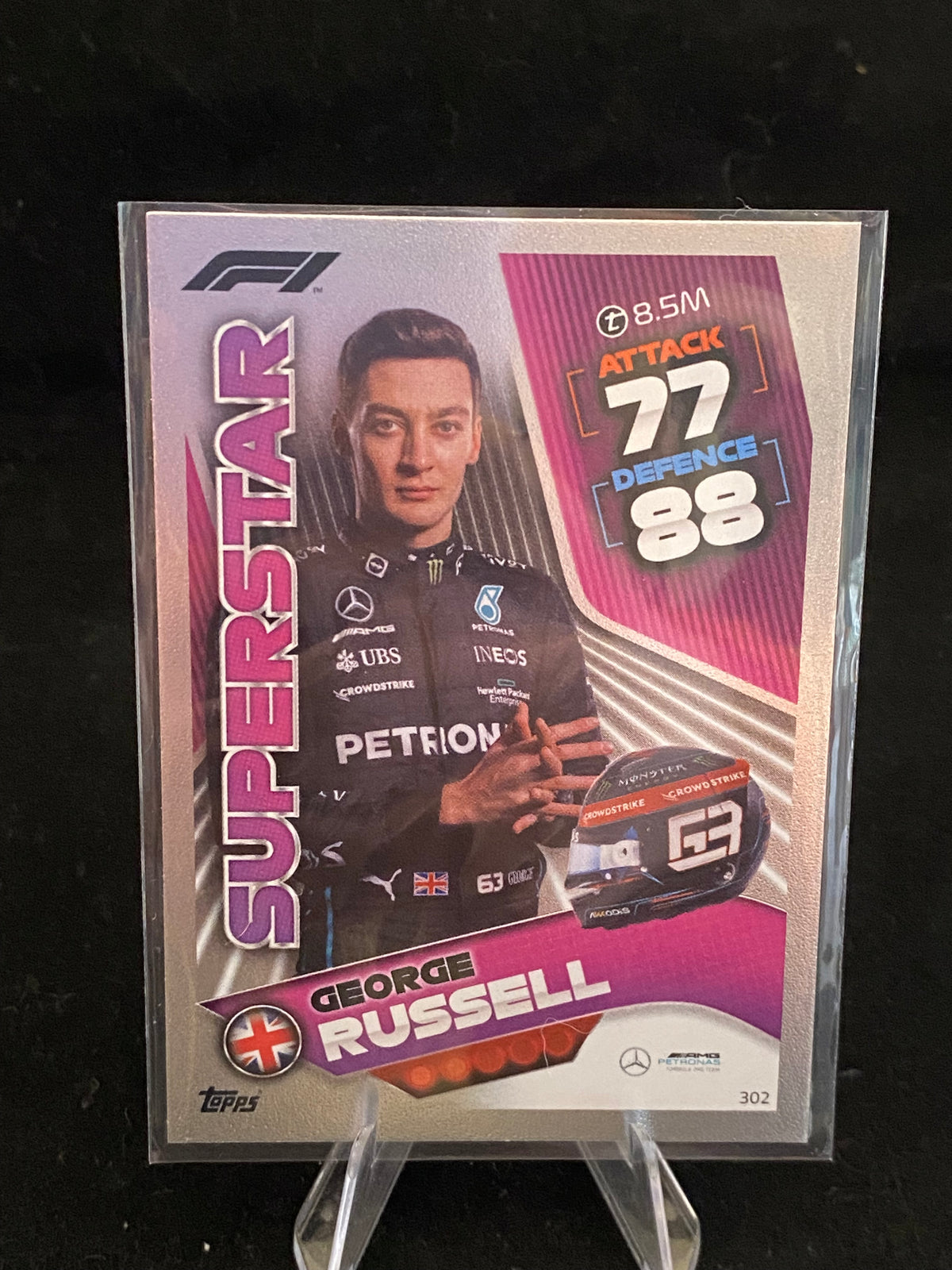 Topps 2022 - George Russell - Turbo Attax - Super Star - 302