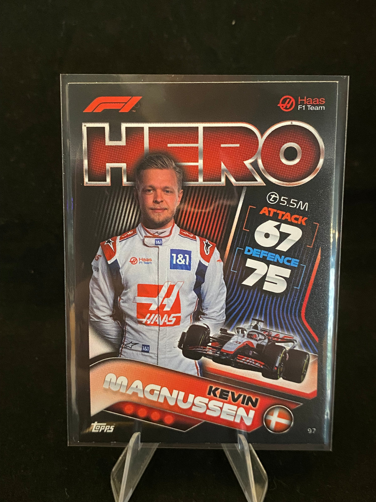 Topps 2022 - Kevin Magnussen - Turbo Attax - Hero - 97