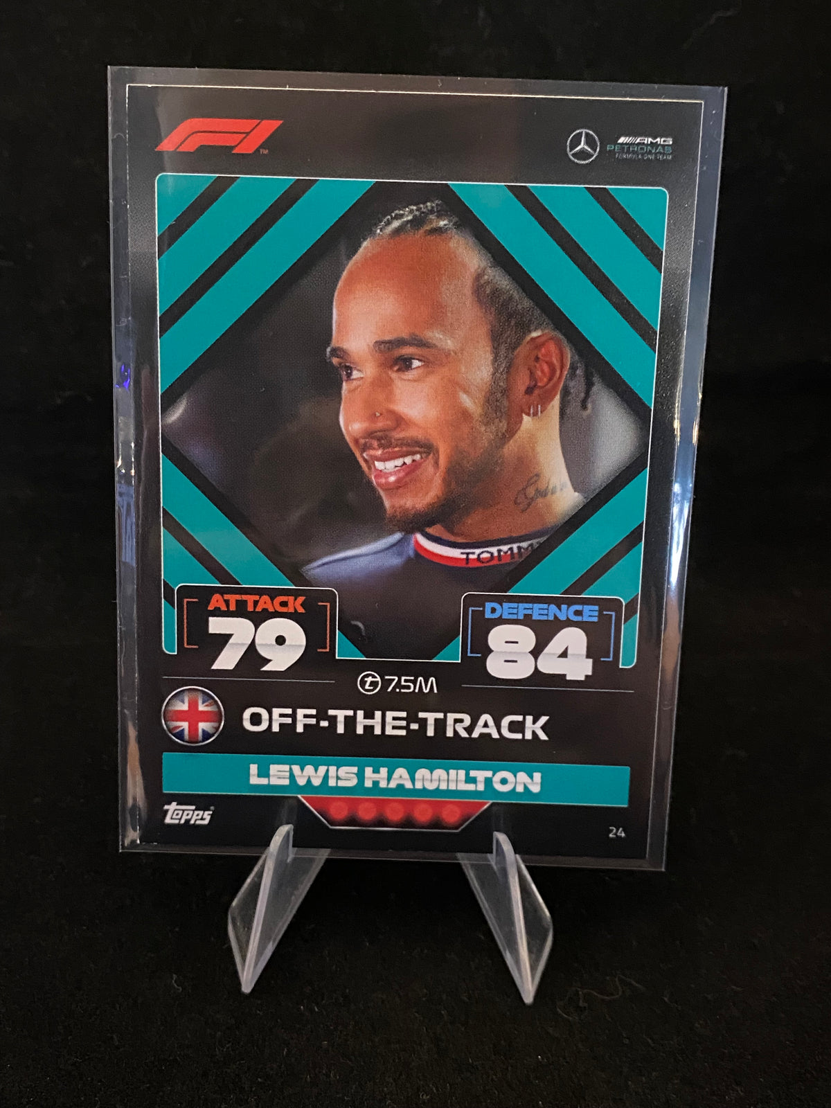 Topps 2022 - Lewis Hamilton - Turbo Attax - Off-The-Track - 24