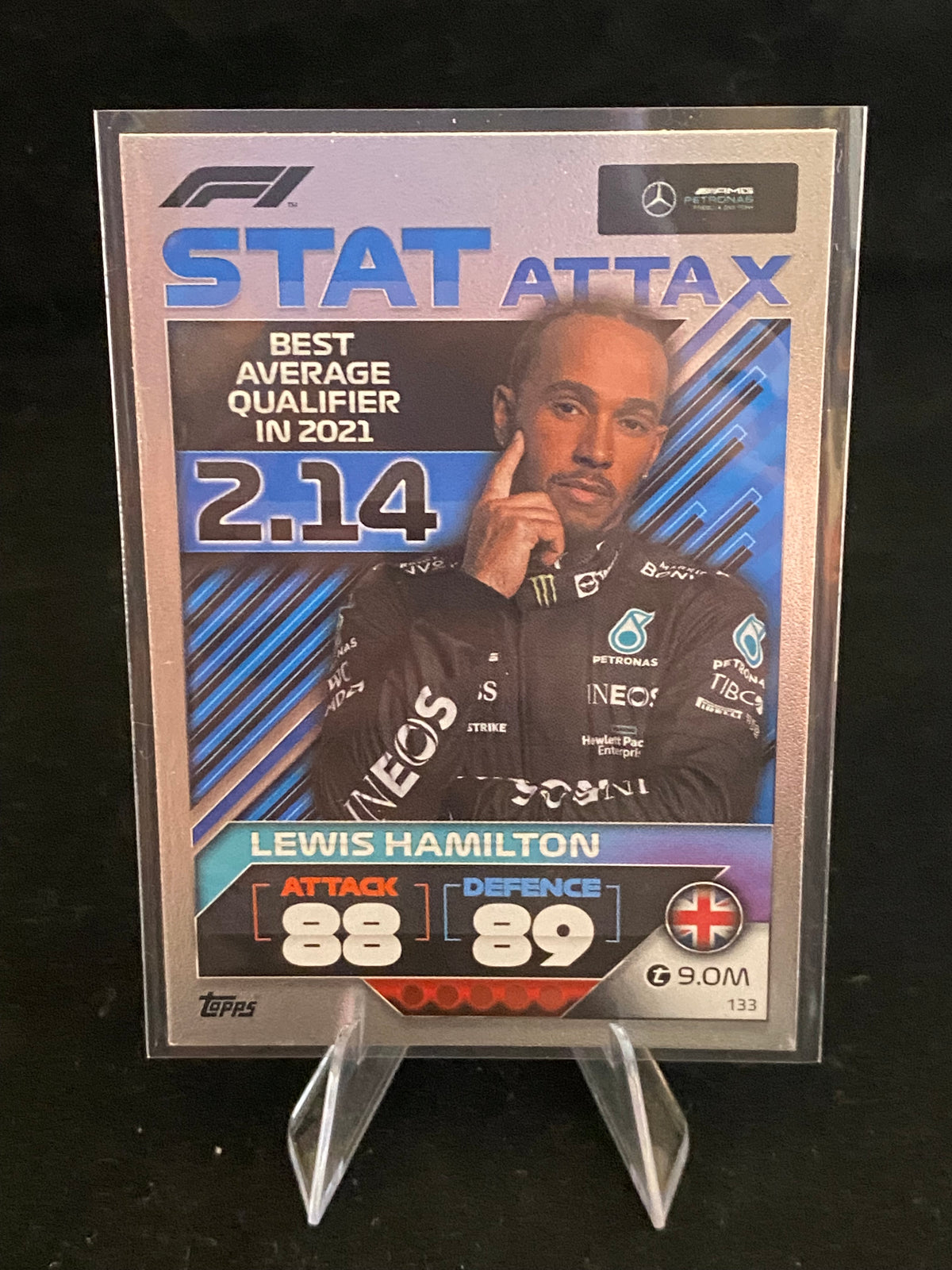 Topps 2022 - Lewis Hamilton - Turbo Attax - Stat Attack - 133