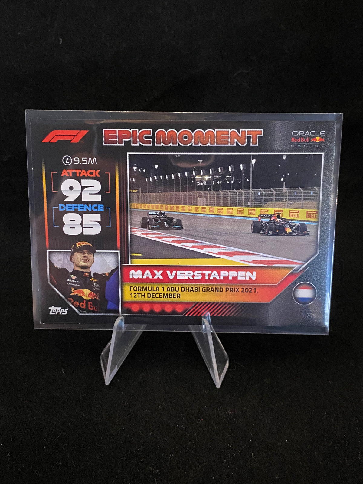 Topps 2022 - Max Verstappen - Turbo Attax - Epic Moment - 279