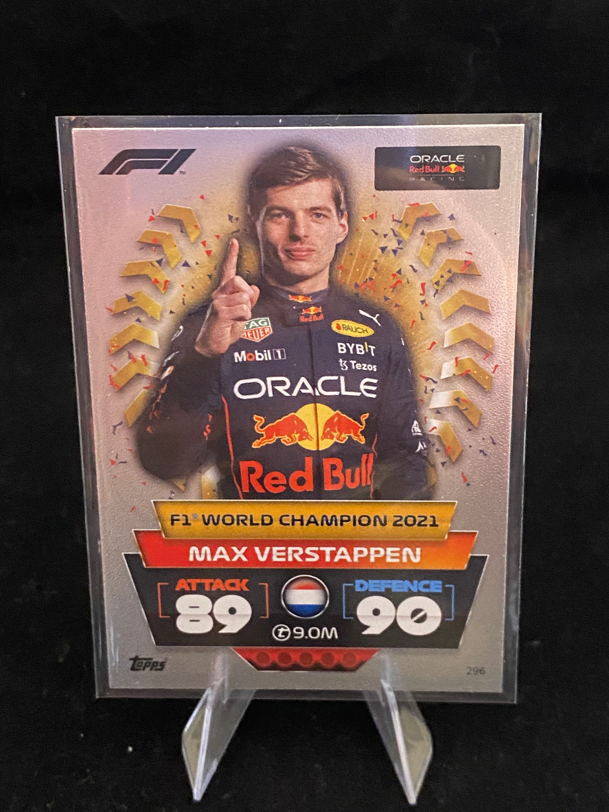 Topps 2022 - Max Verstappen - Turbo Attax - F1 World Champion 2021 - 296
