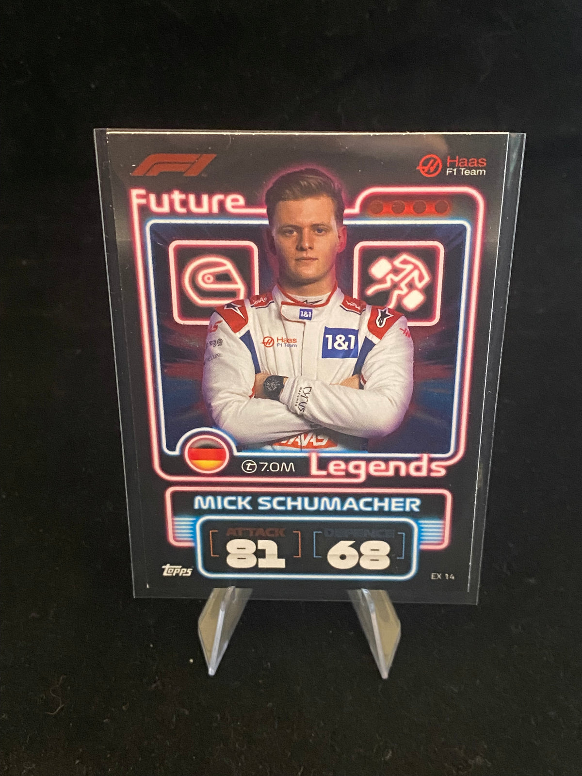 Topps 2022 - Mick Schumacher - Turbo Attax - Future Legends - EX14