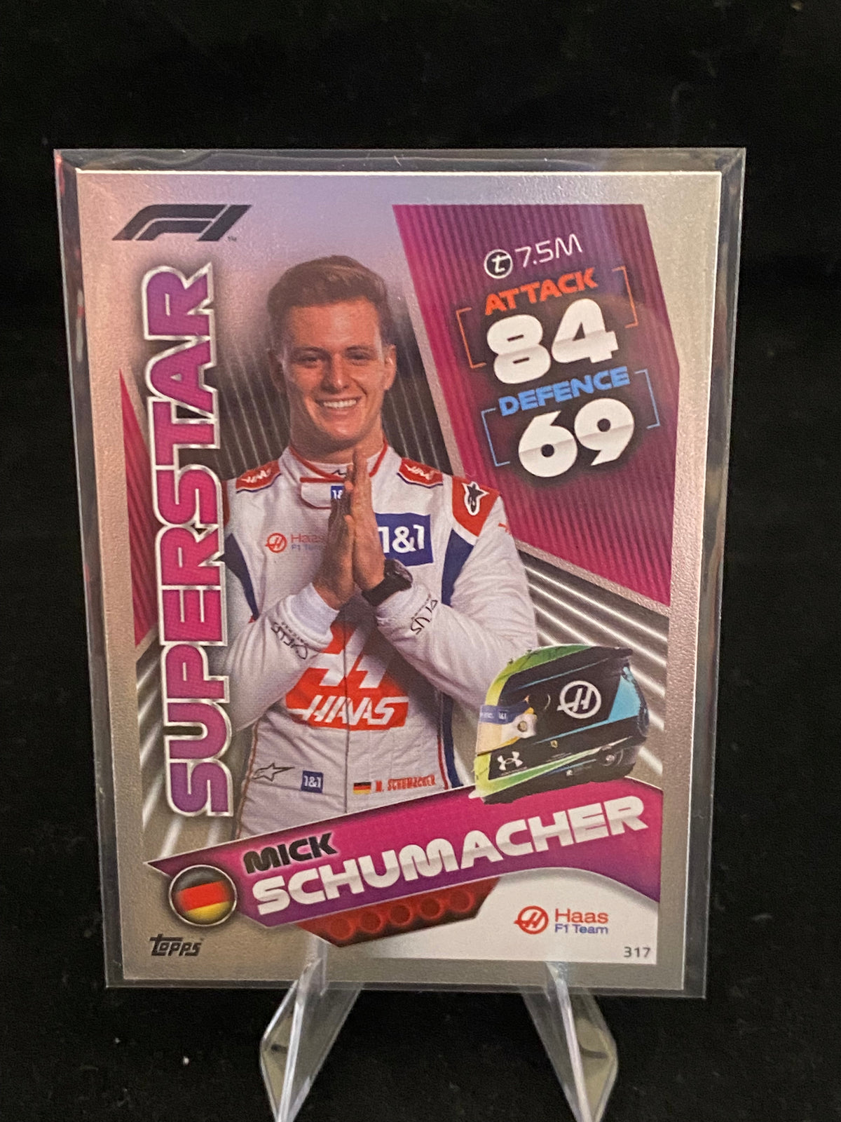 Topps 2022 - Mick Schumacher - Turbo Attax - Super Star - 317