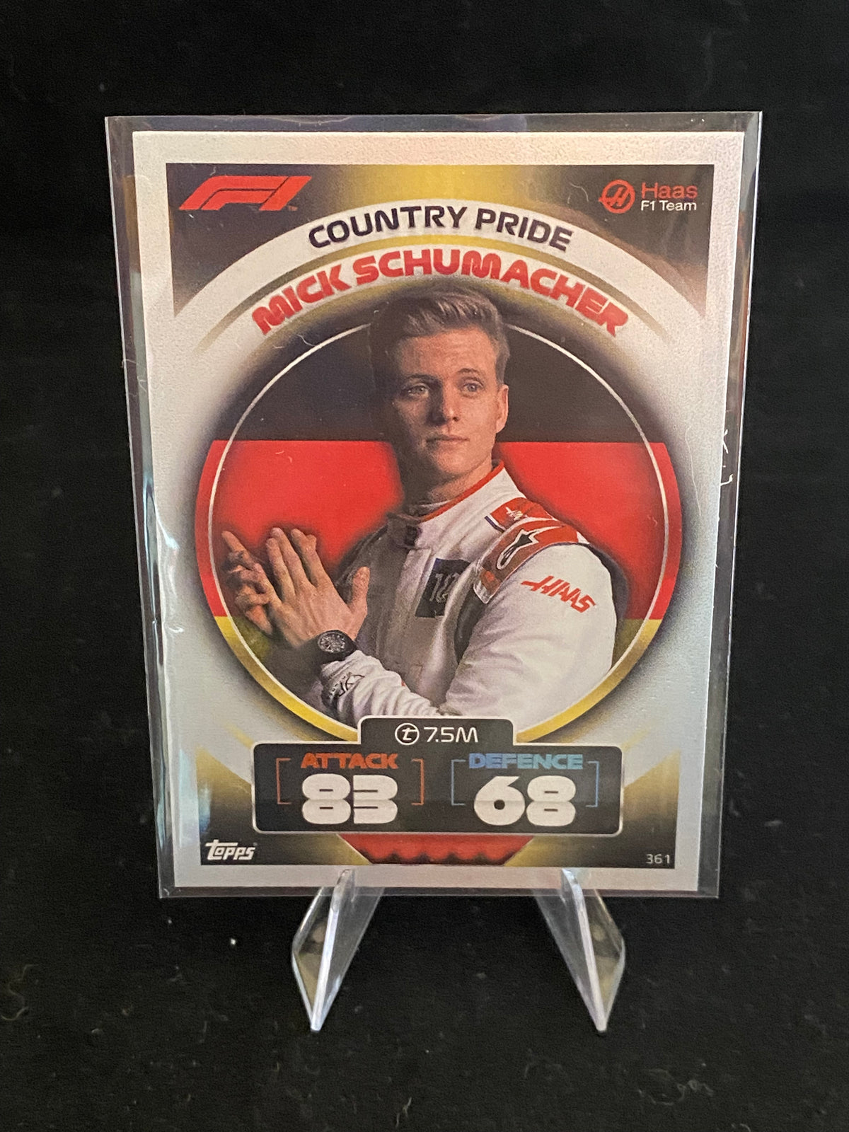 Topps 2022 - Mick Shumacher - Turbo Attax - Country Pride - 361