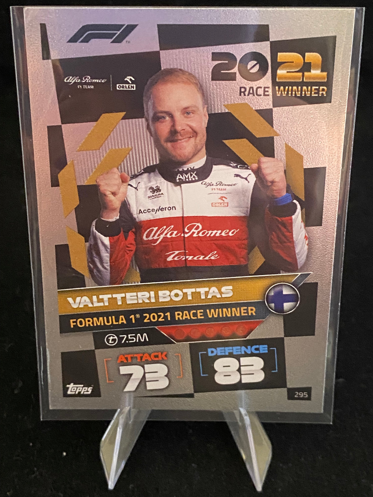 Topps 2022 - Valtteri Bottas - Turbo Attax - 295