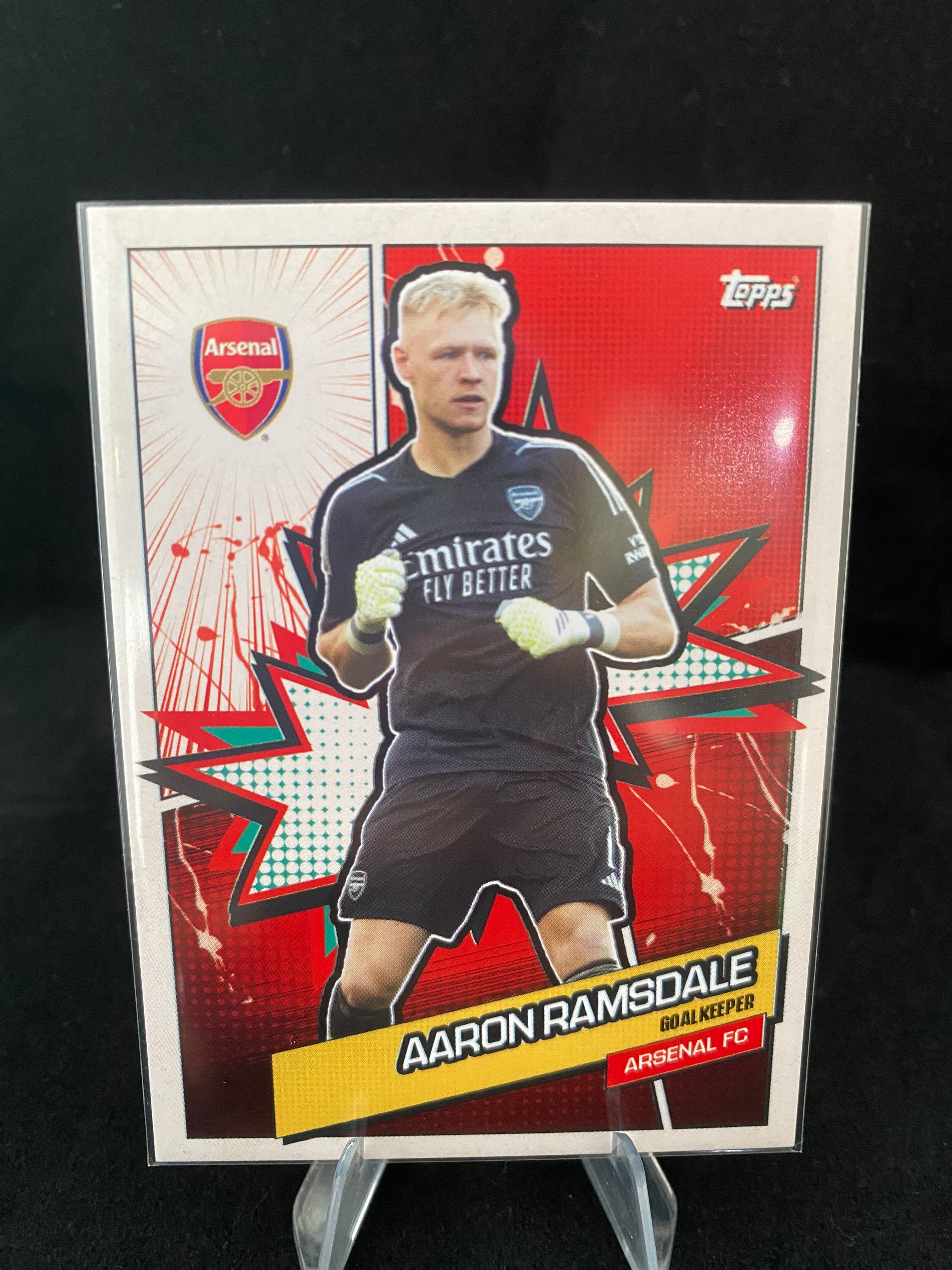 Topps Arsenal FC 2023 - Aaron Ramsdale - AFCH-11 - Insert