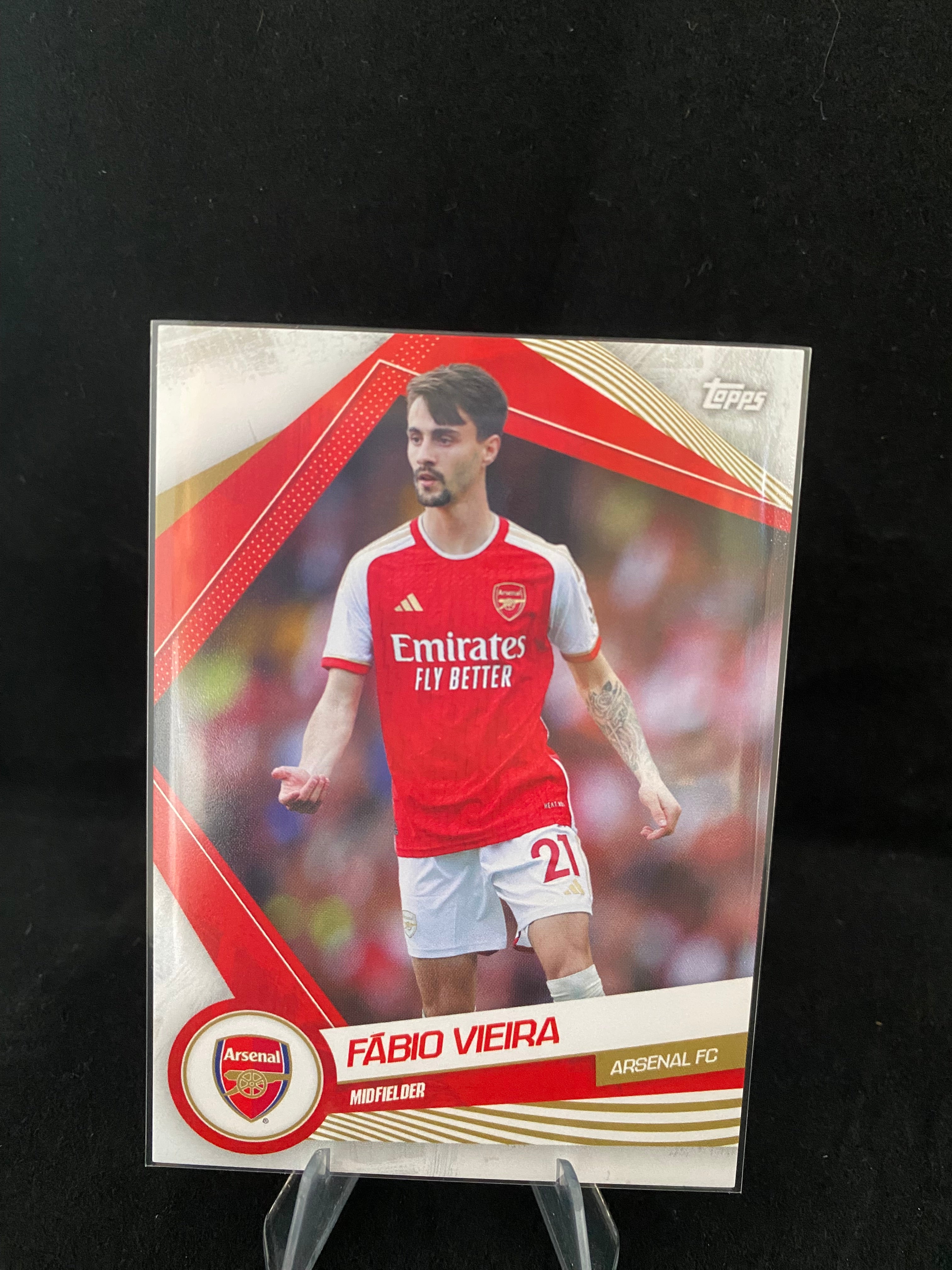 Topps Arsenal FC 2023 - Fabio Vieira - AFC-12