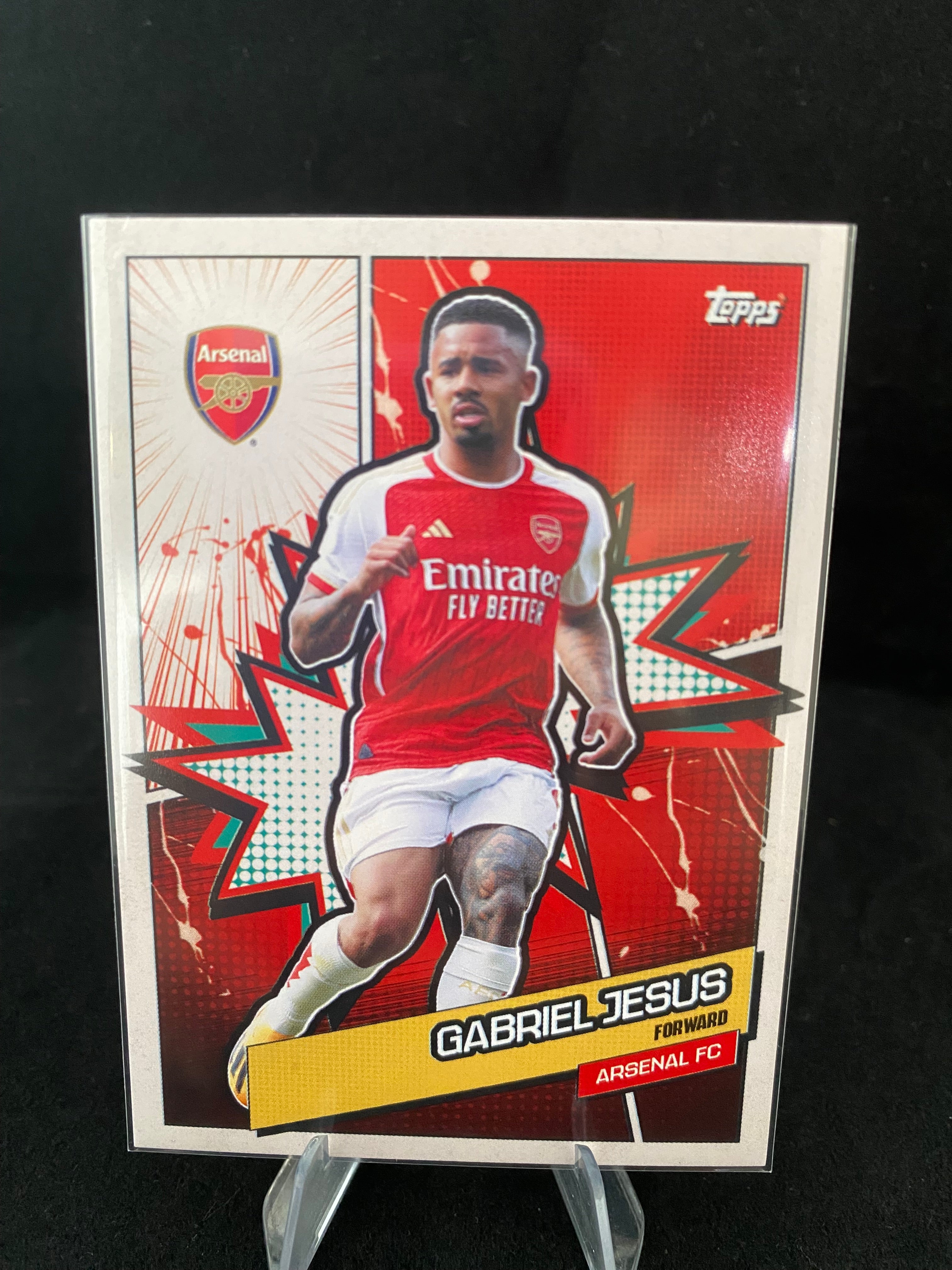 Topps Arsenal FC 2023 - Gabriel Jesus - AFCH-6 - Insert