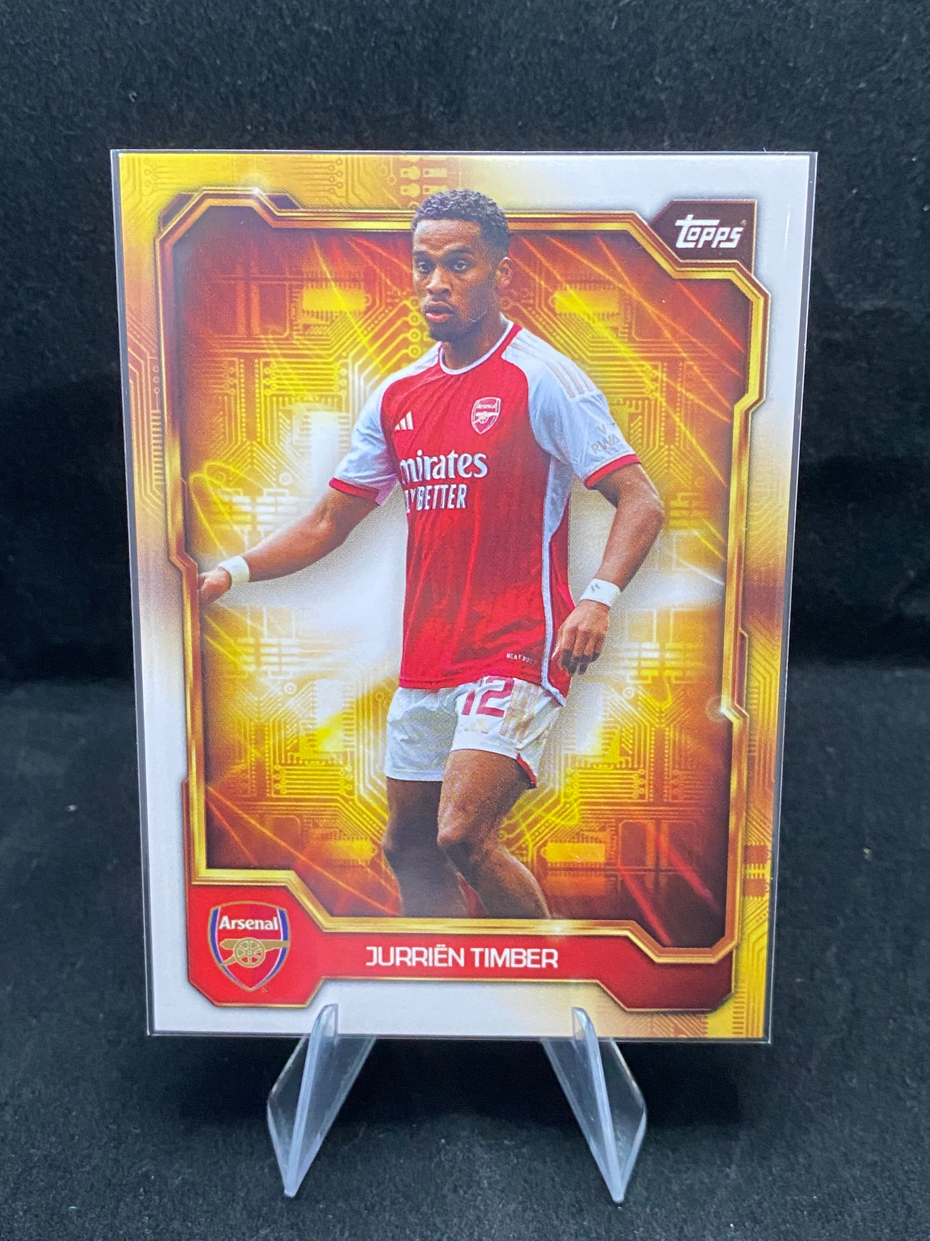 Topps Arsenal FC 2023 - Jurrien Timber - Insert - AFCG-2