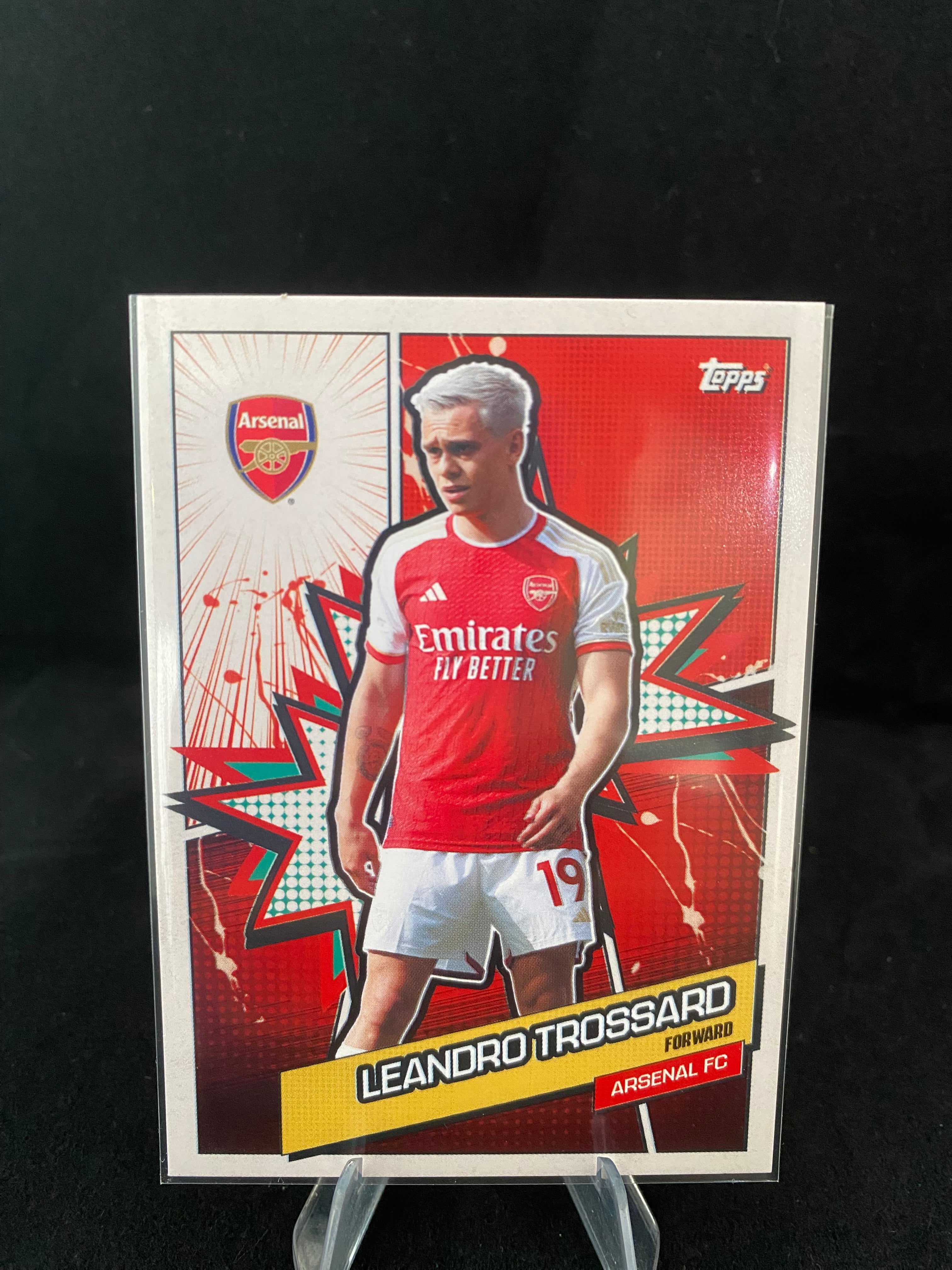 Topps Arsenal FC 2023 - Leandro Trossard - AFCH-9 - Insert