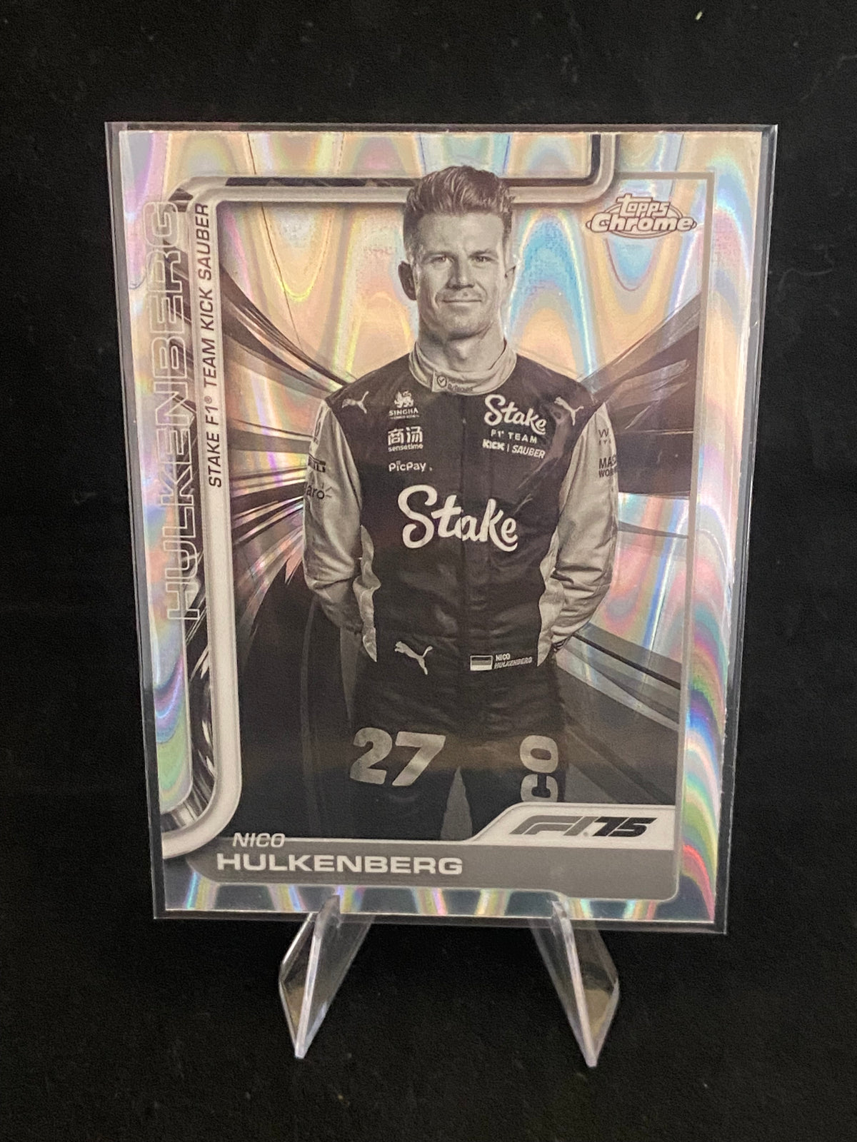 Topps Chrome 2025 -Nico Hullkenberg - Negative Refractor - 19