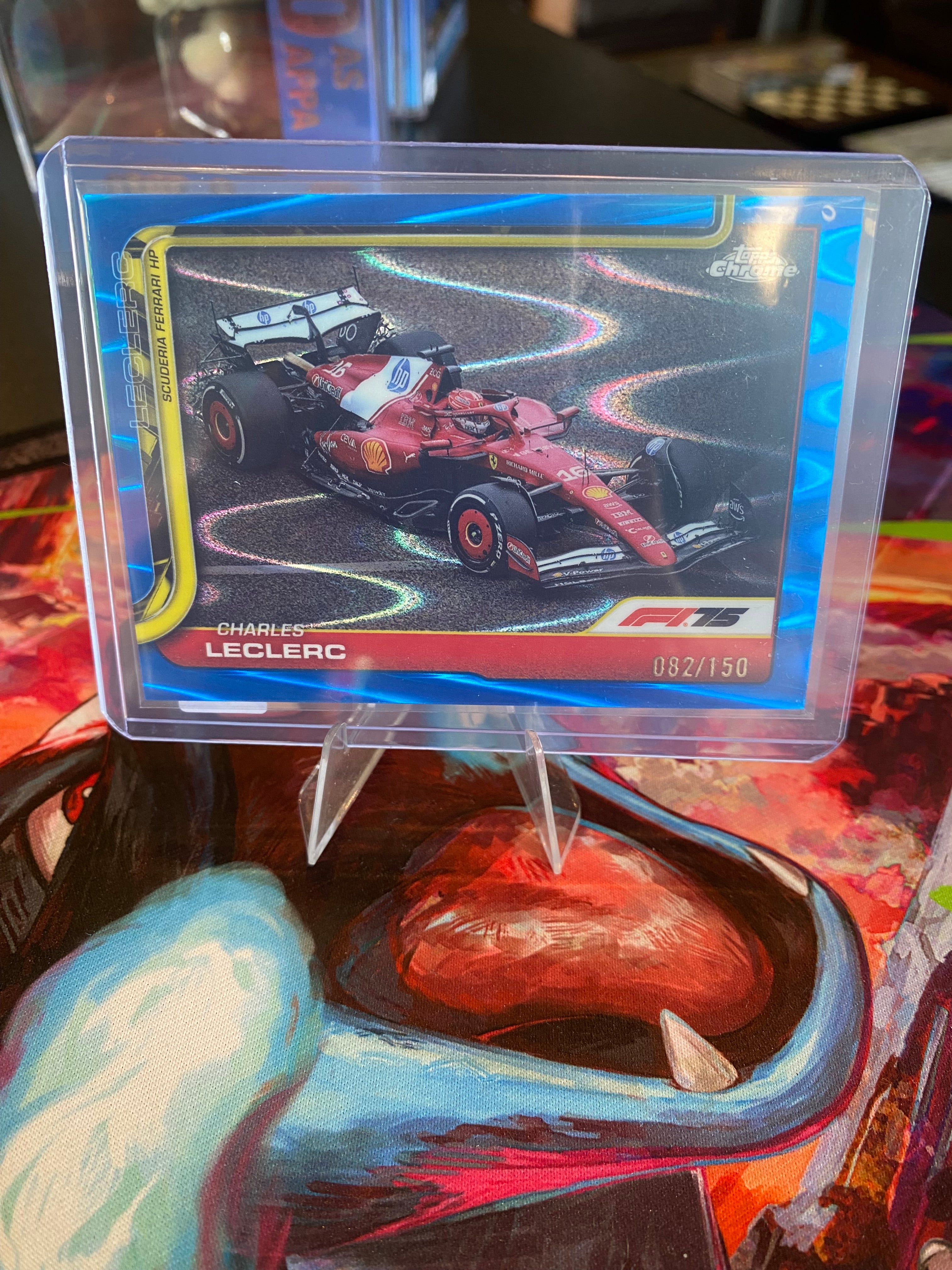 Topps Chrome 2025 - Charles Leclerc - 75