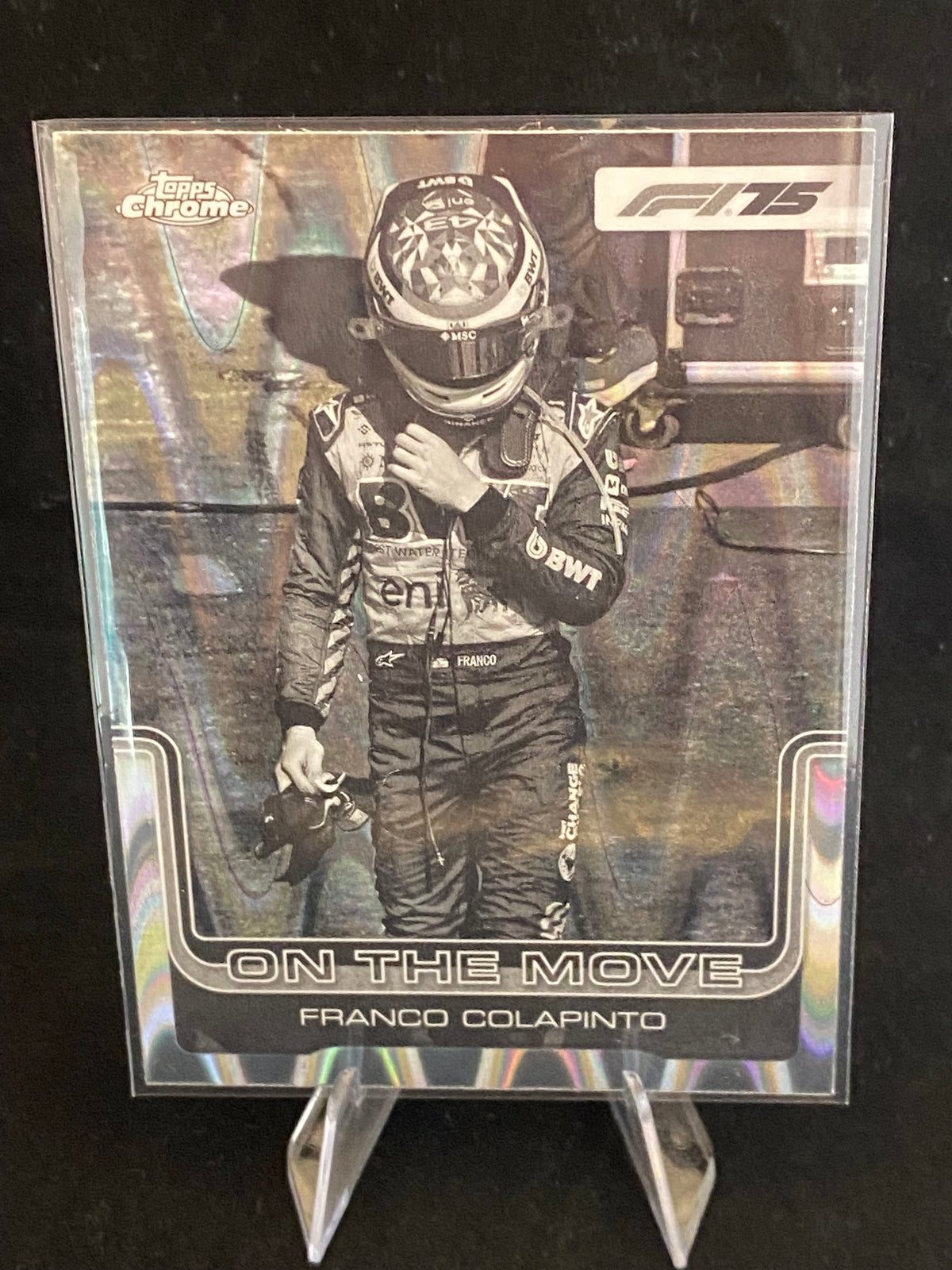 Topps Chrome 2025 - Franco Colapinto -Negative Refractor - 187