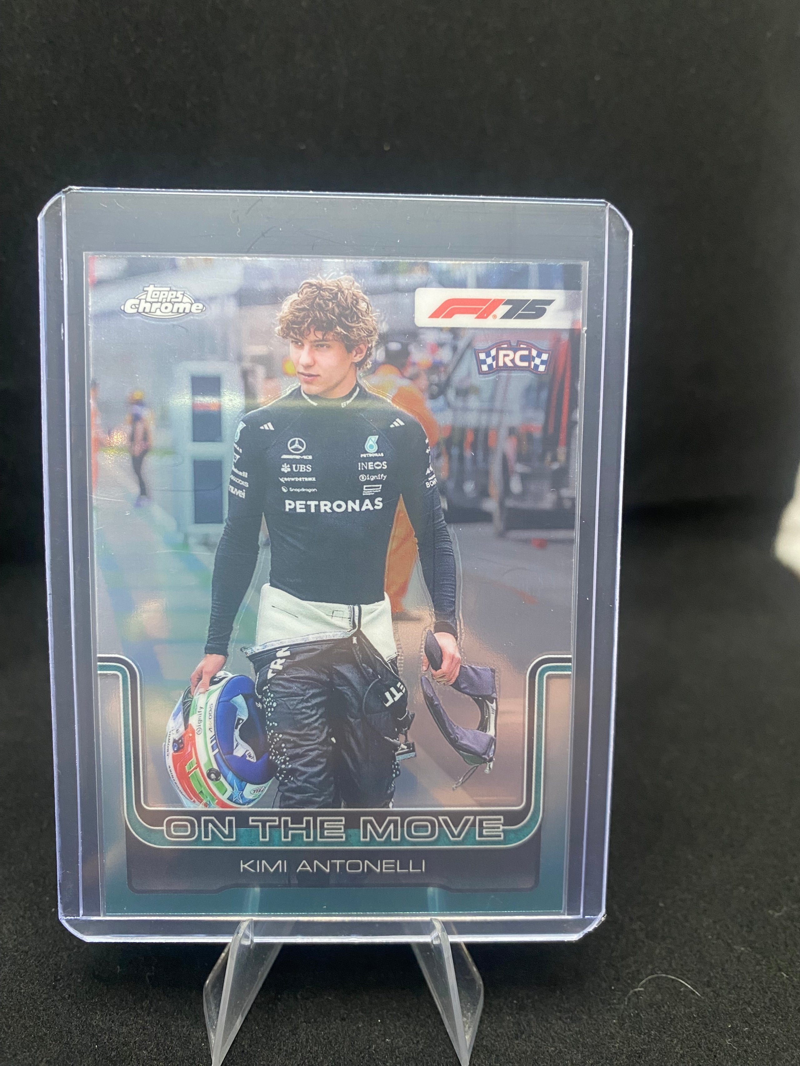 Topps Chrome 2025 - Kimi Antonelli - On The Move - RC - Rookie Card