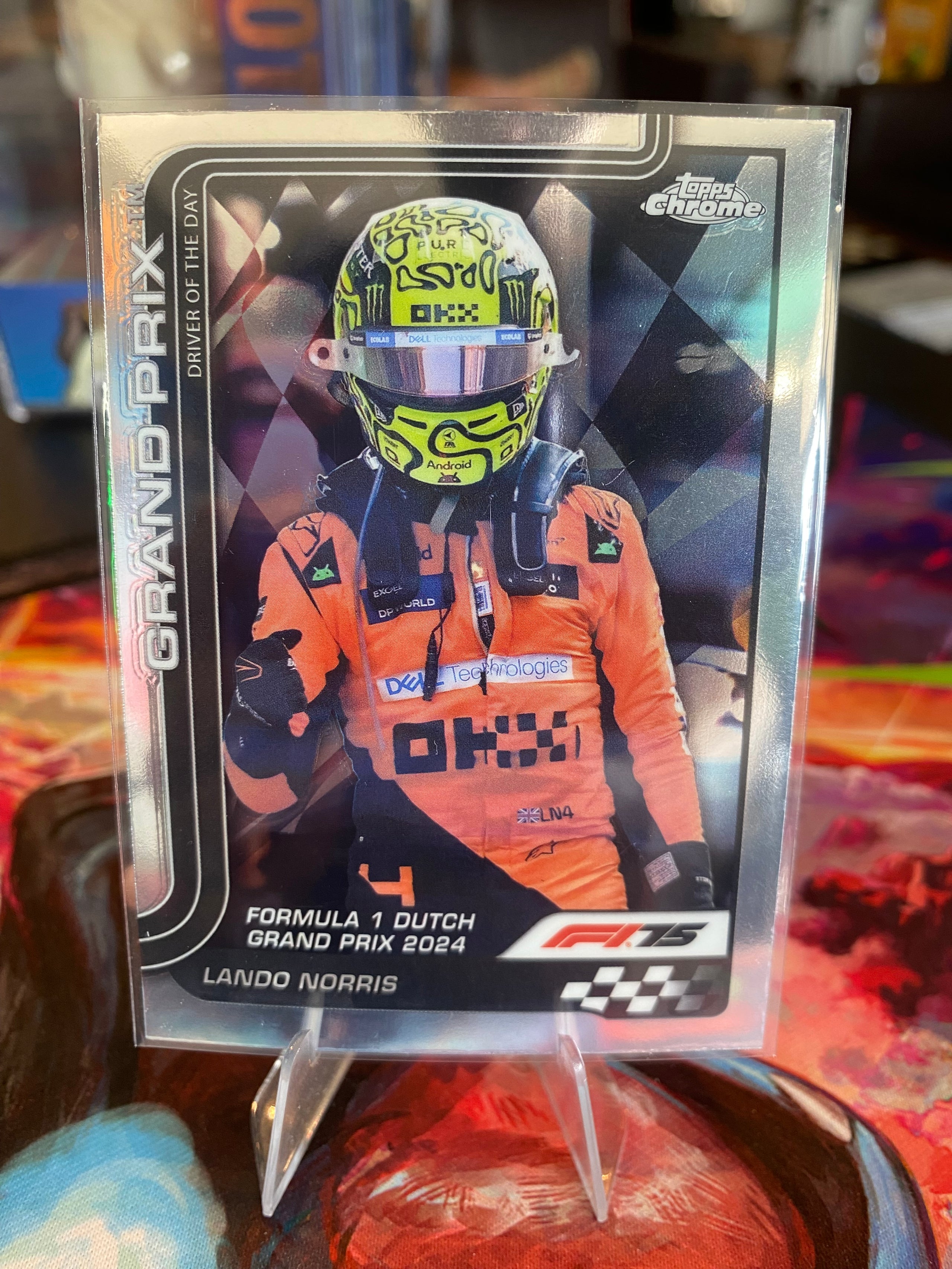 Topps Chrome 2025 - Lando Norris - 136