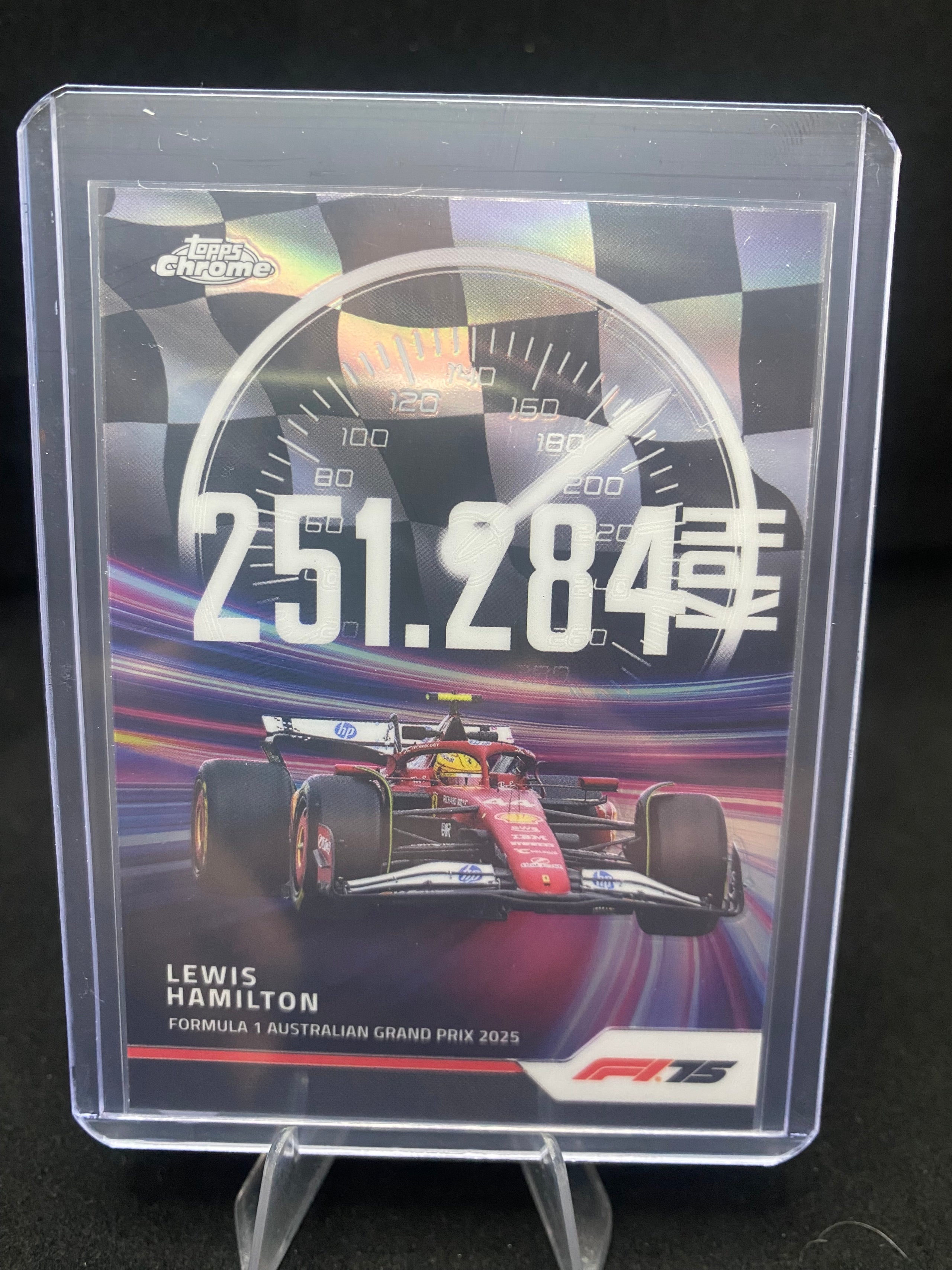 Topps Chrome 2025 - Lewis Hamilton - Top Speed - TS-2