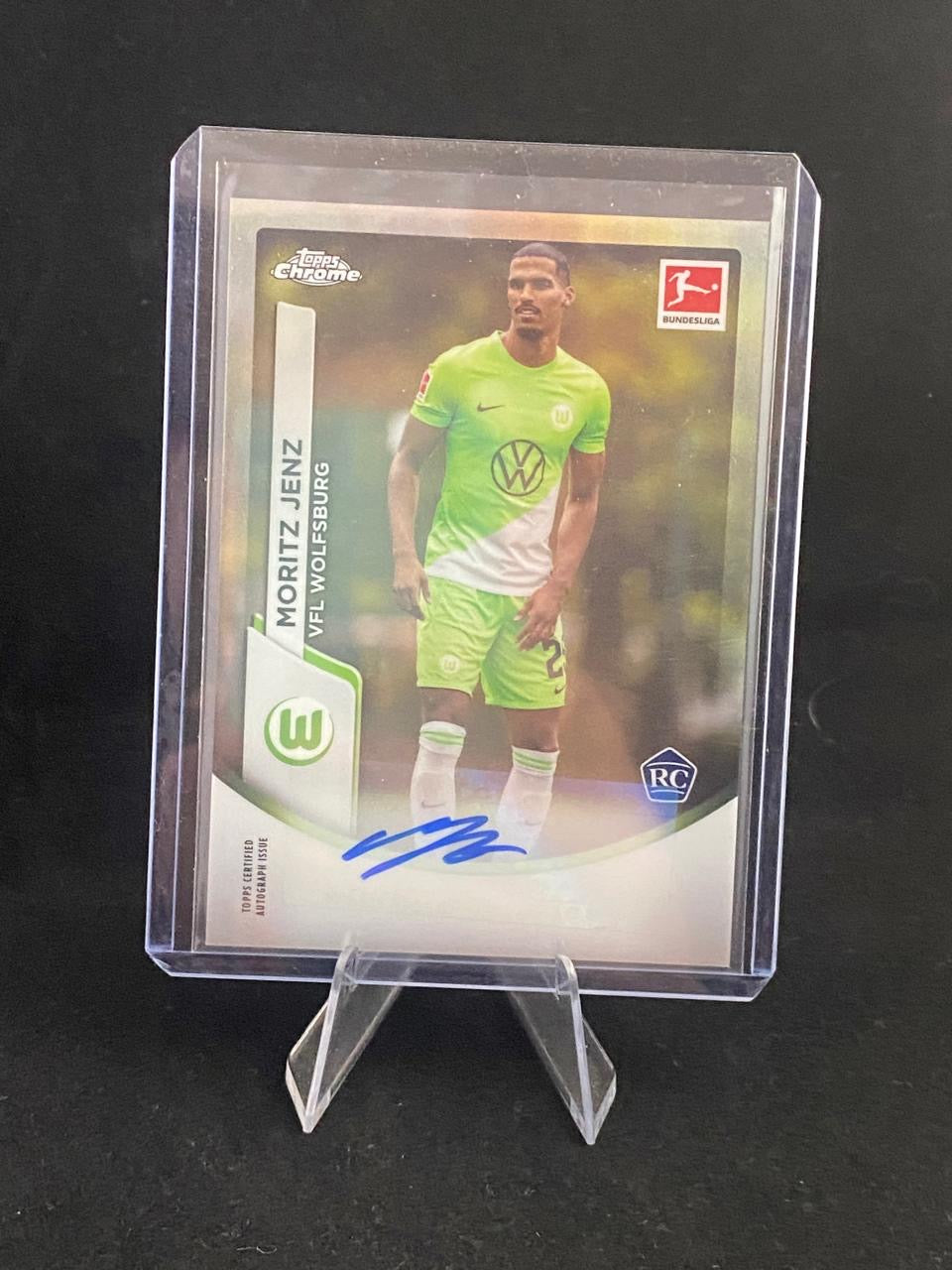 Topps Chrome Bundesliga - Moritz Jenz - RC - Rookie Card - Signed Card - BCA-MJ 