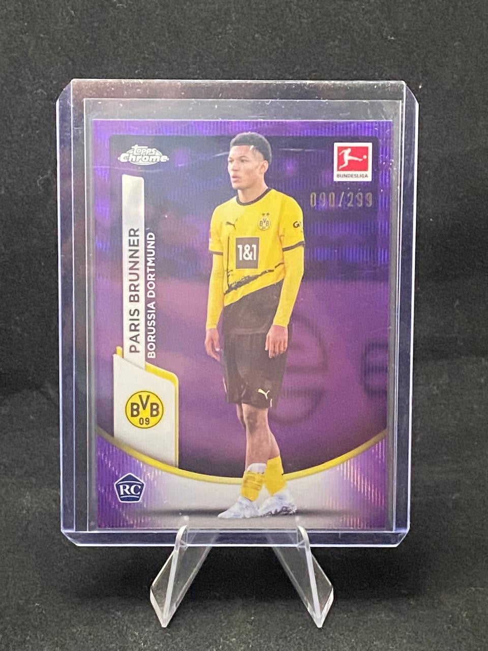 Topps Chrome Bundesliga - Paris Brunner - 090/299 - RC - Rookie Card - 25